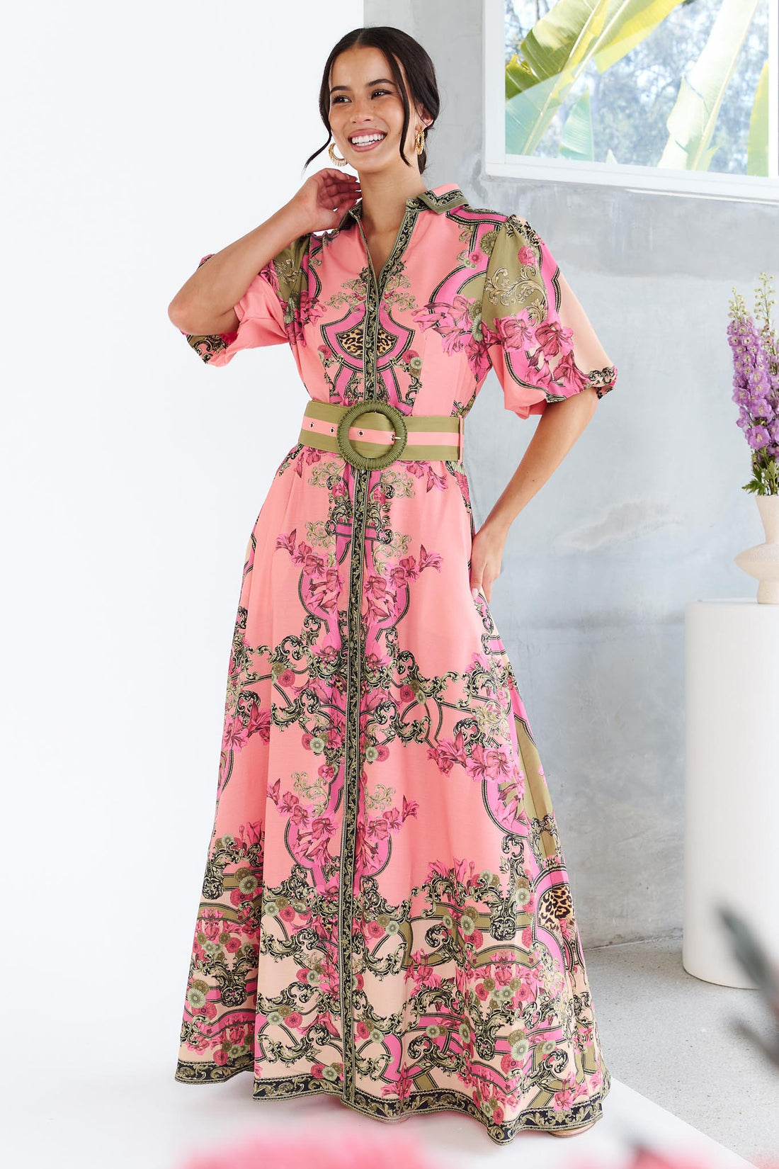 Madison Garden Maxi Dress