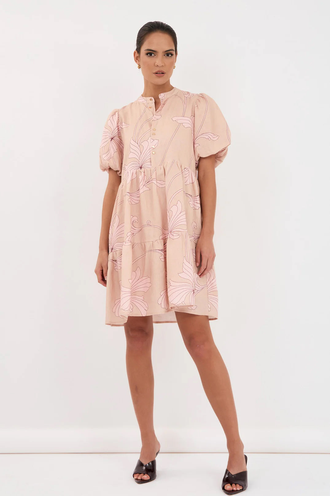Mara Celeste Salvador Print Dress