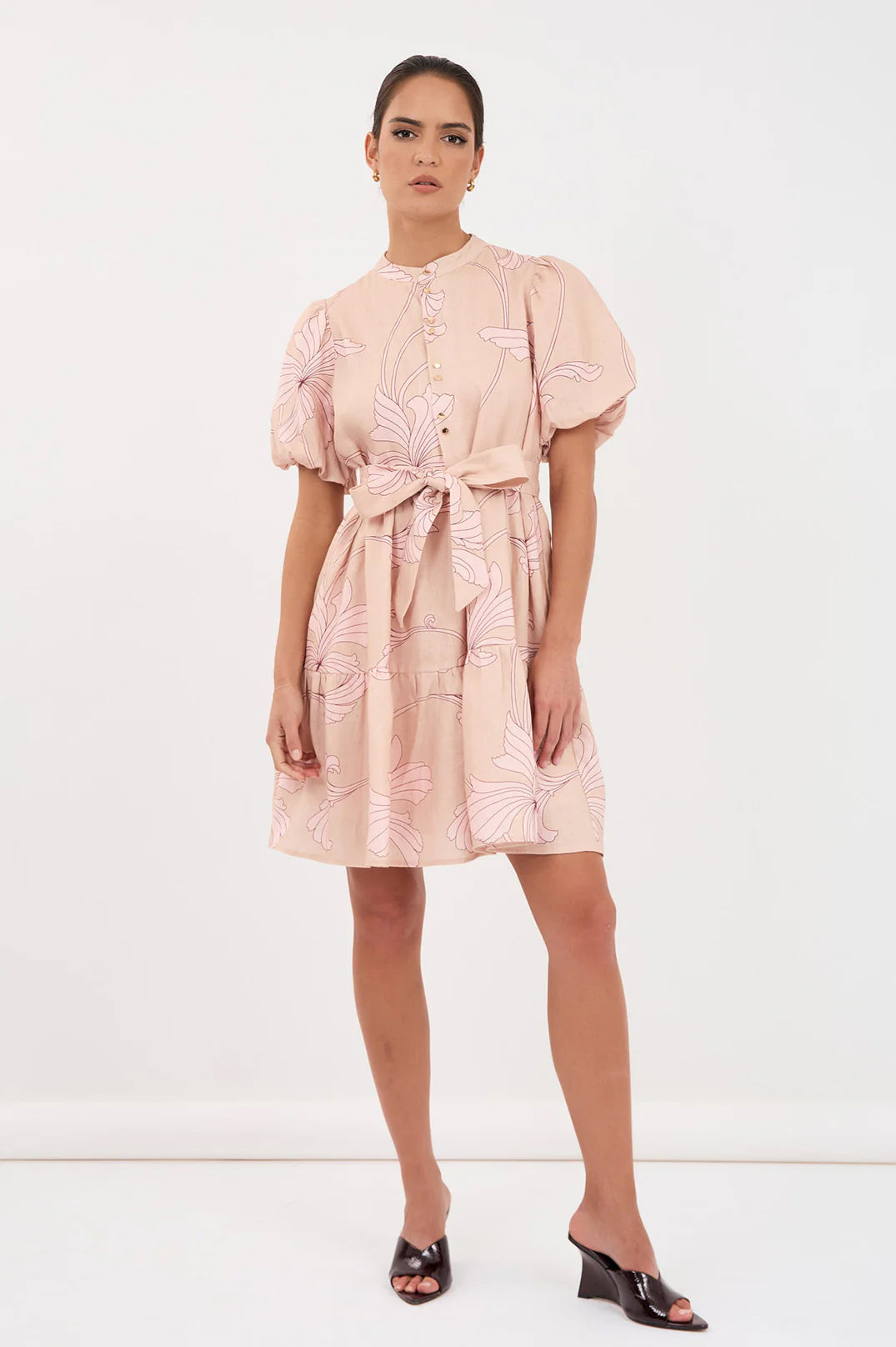 Mara Celeste Salvador Print Dress