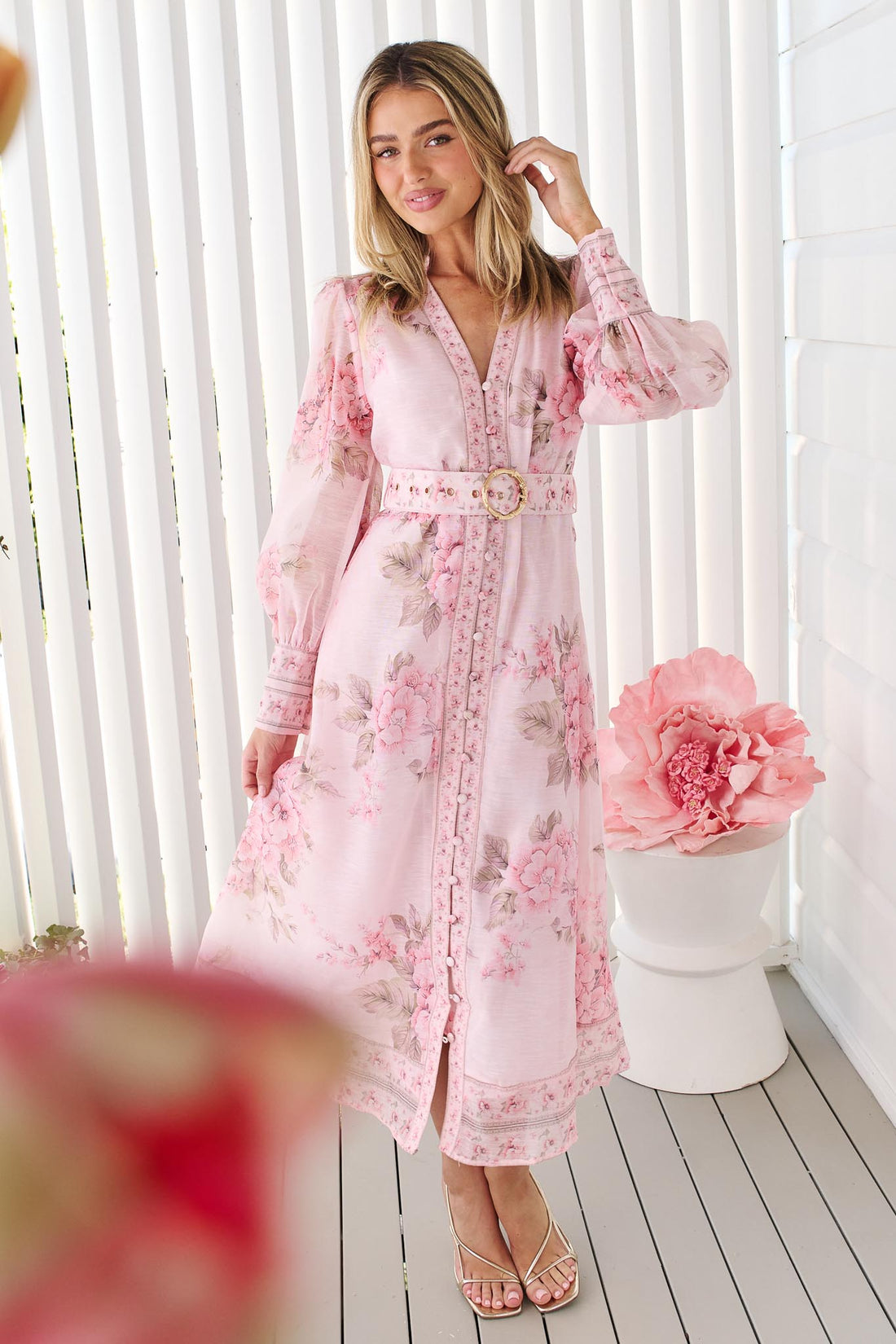 Maribelle Dress - Pink