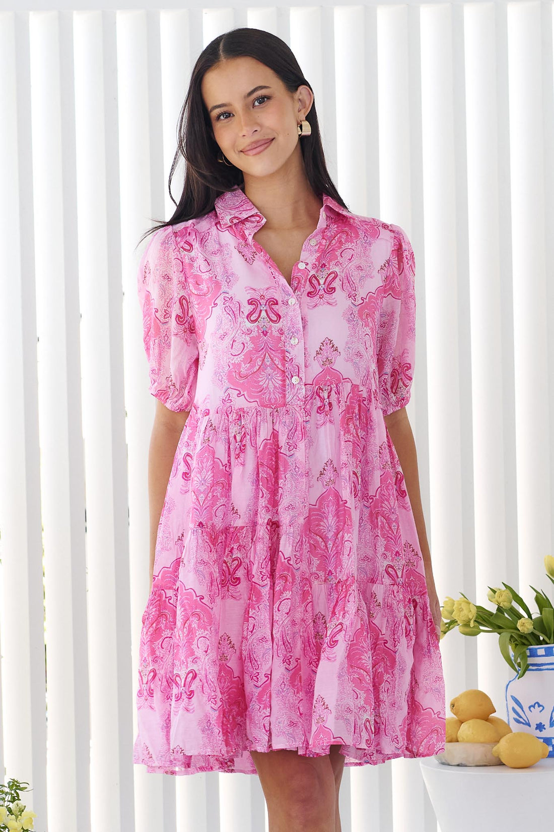 Maris Dress - Pink