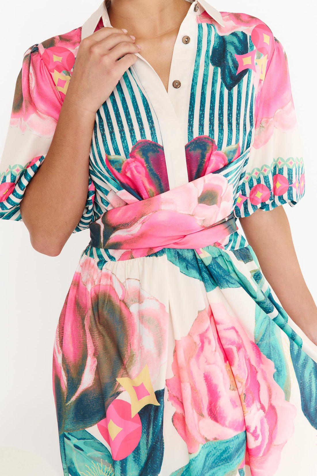 Marisol Maxi Dress - Pink