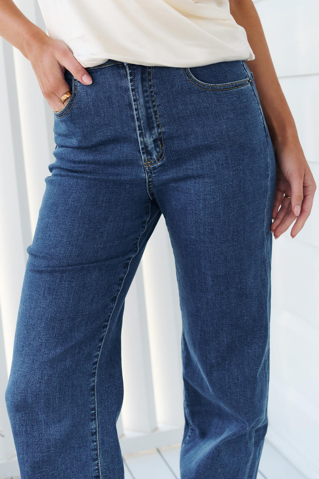 Marley Denim Jeans - Mid Wash - SALE