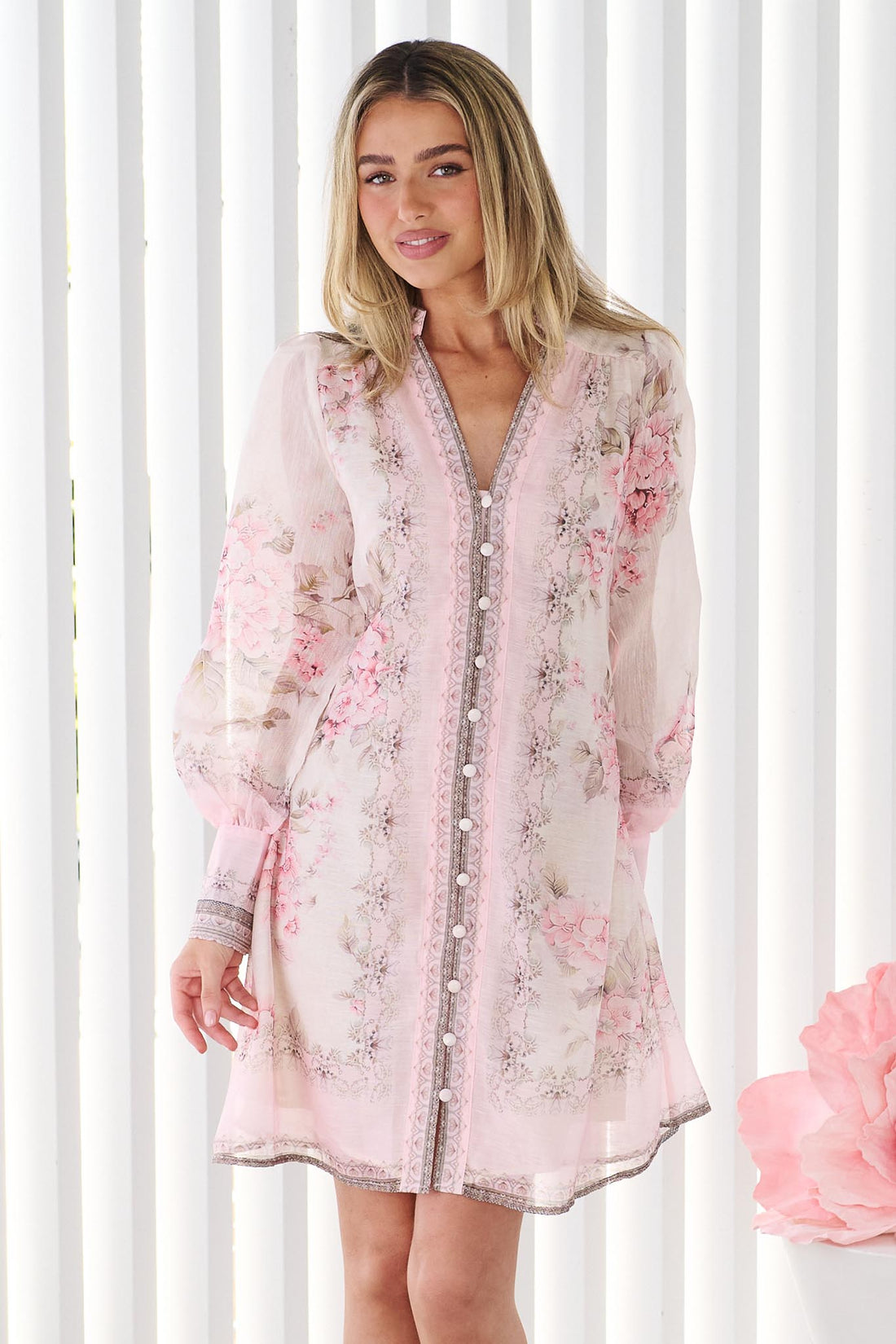 Mathilde Dress - Pink