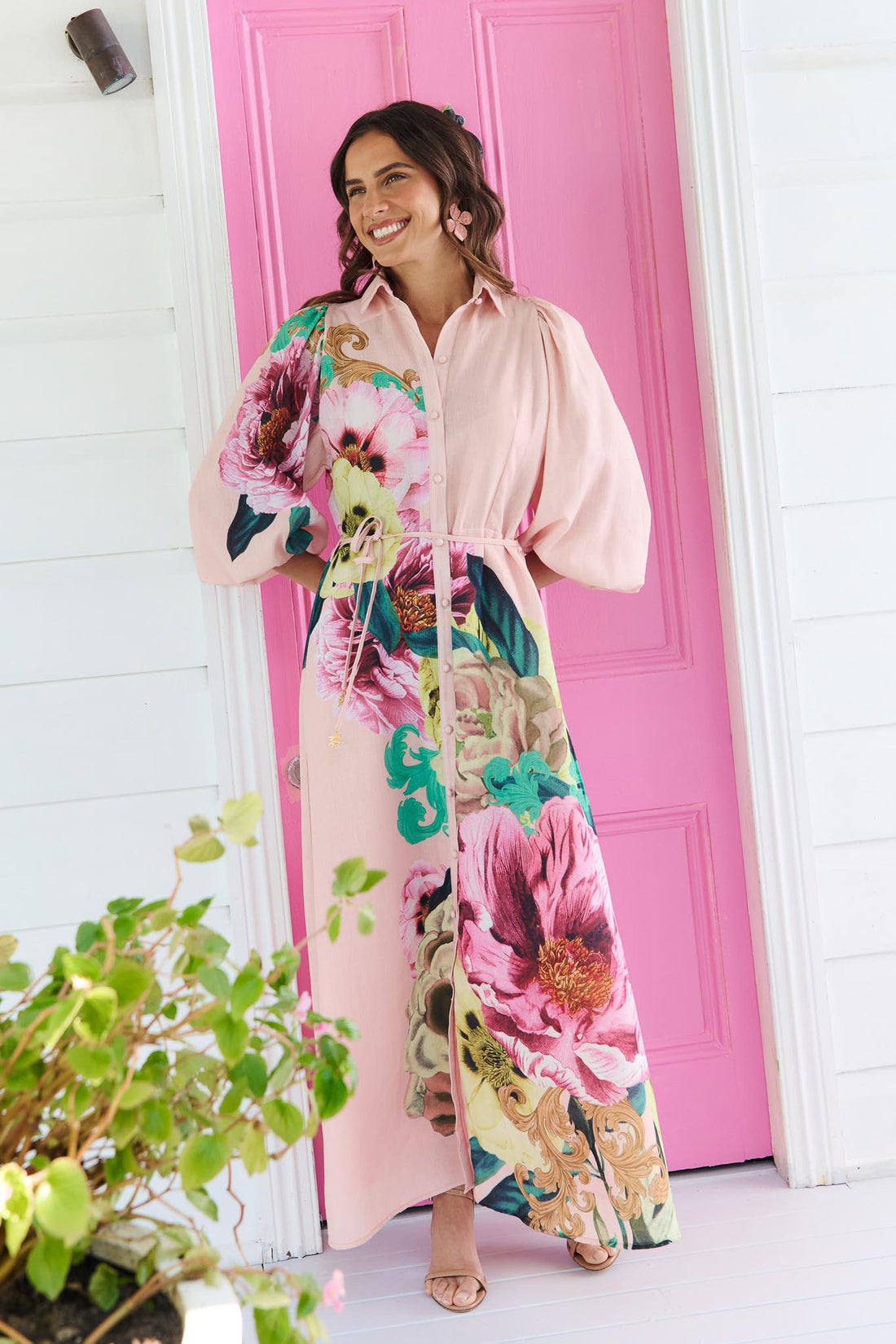 Matilda Maxi Dress - Blush Pink - FINAL SALE
