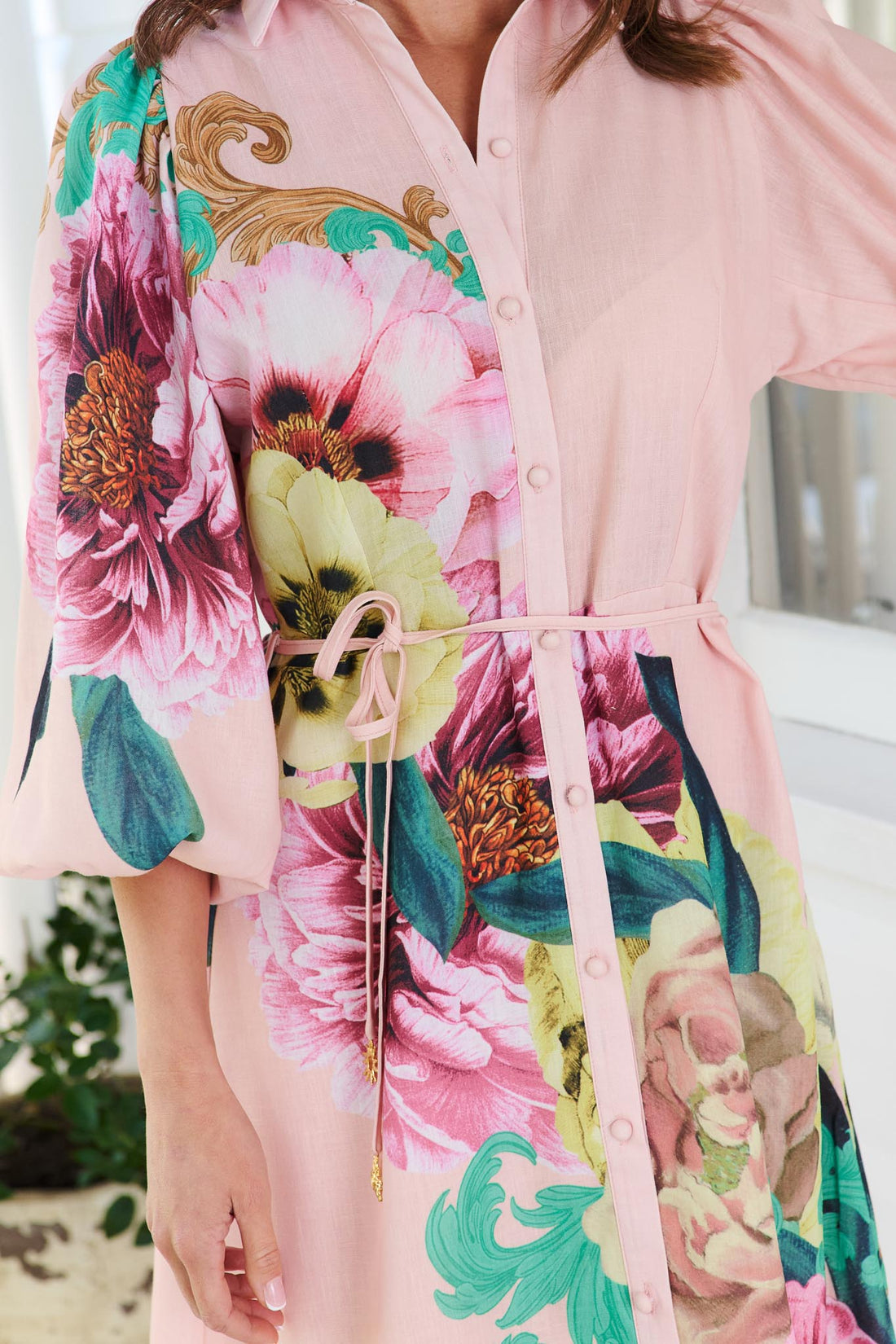 Matilda Maxi Dress - Blush Pink - FINAL SALE