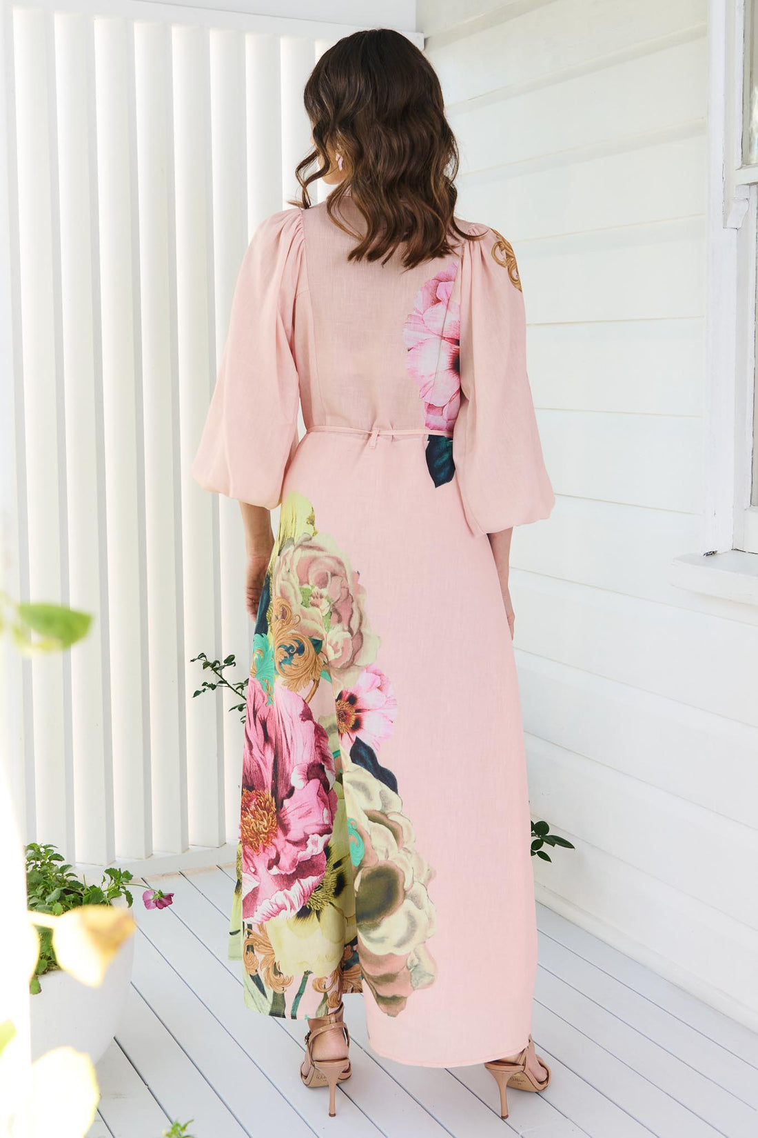 Matilda Maxi Dress - Blush Pink - FINAL SALE