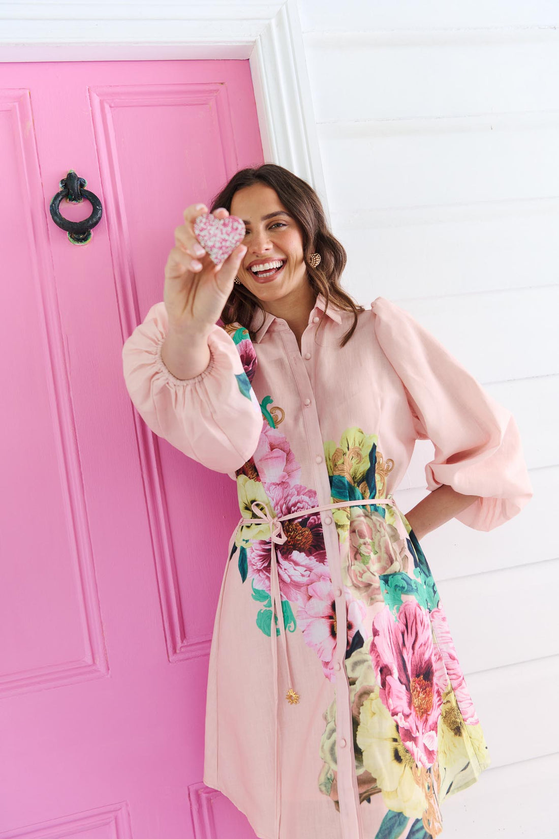 Matilda Mini Dress - Blush Pink