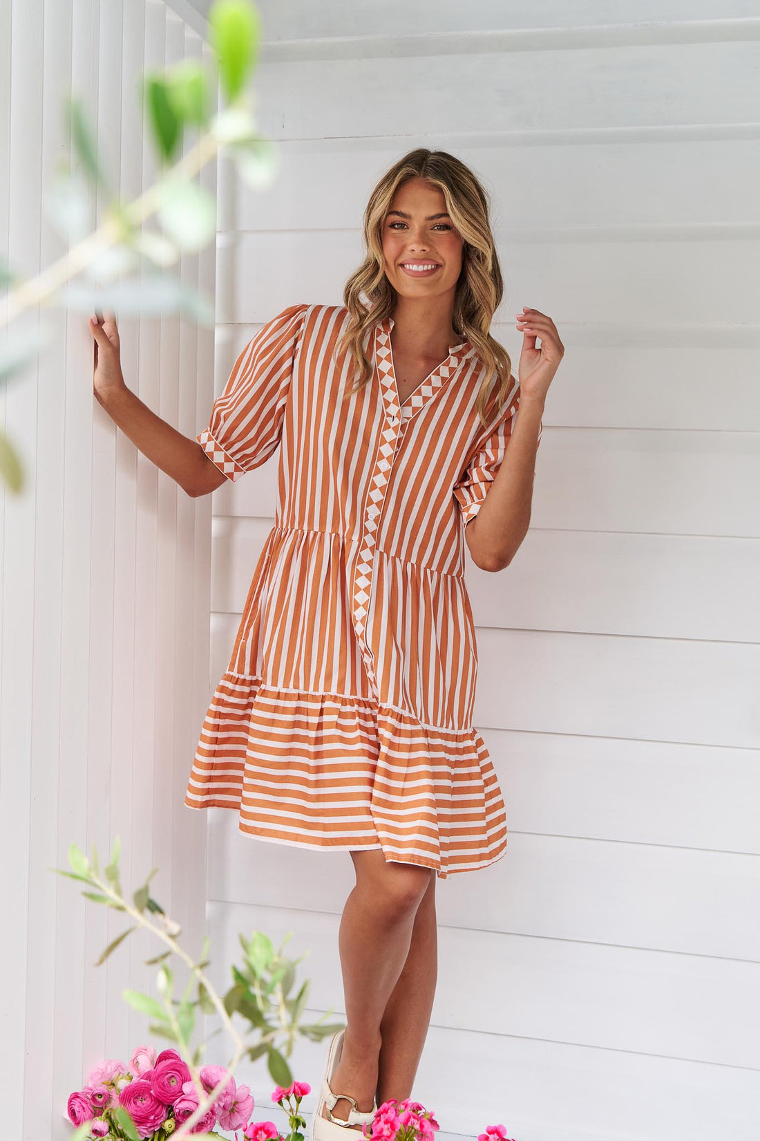 Mia Stripe Dress