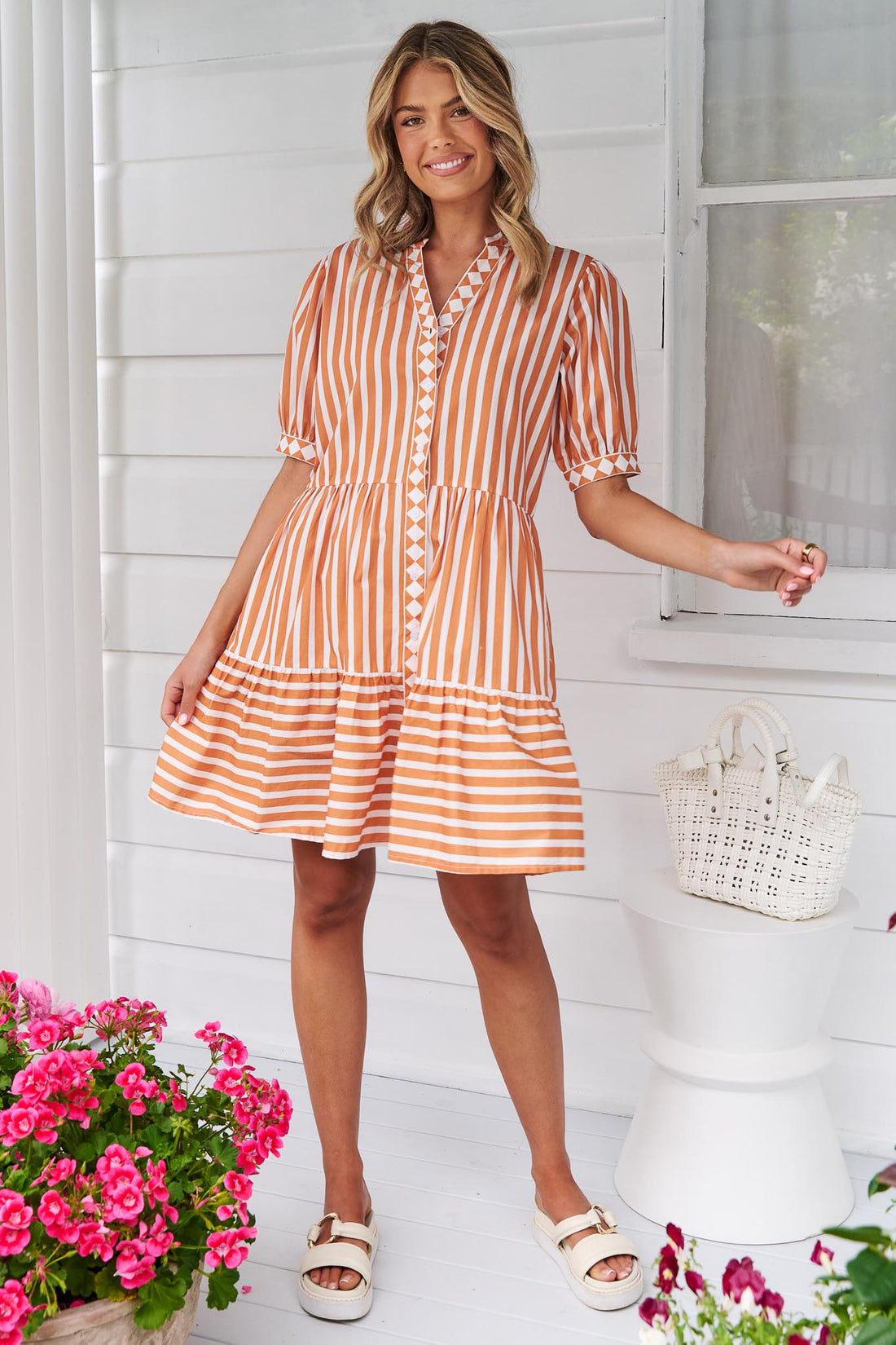 Mia Stripe Dress