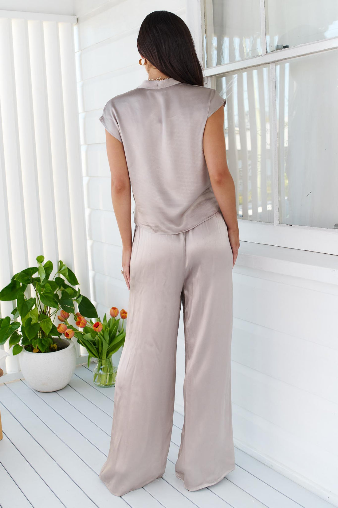 Bailey Pants - Silver