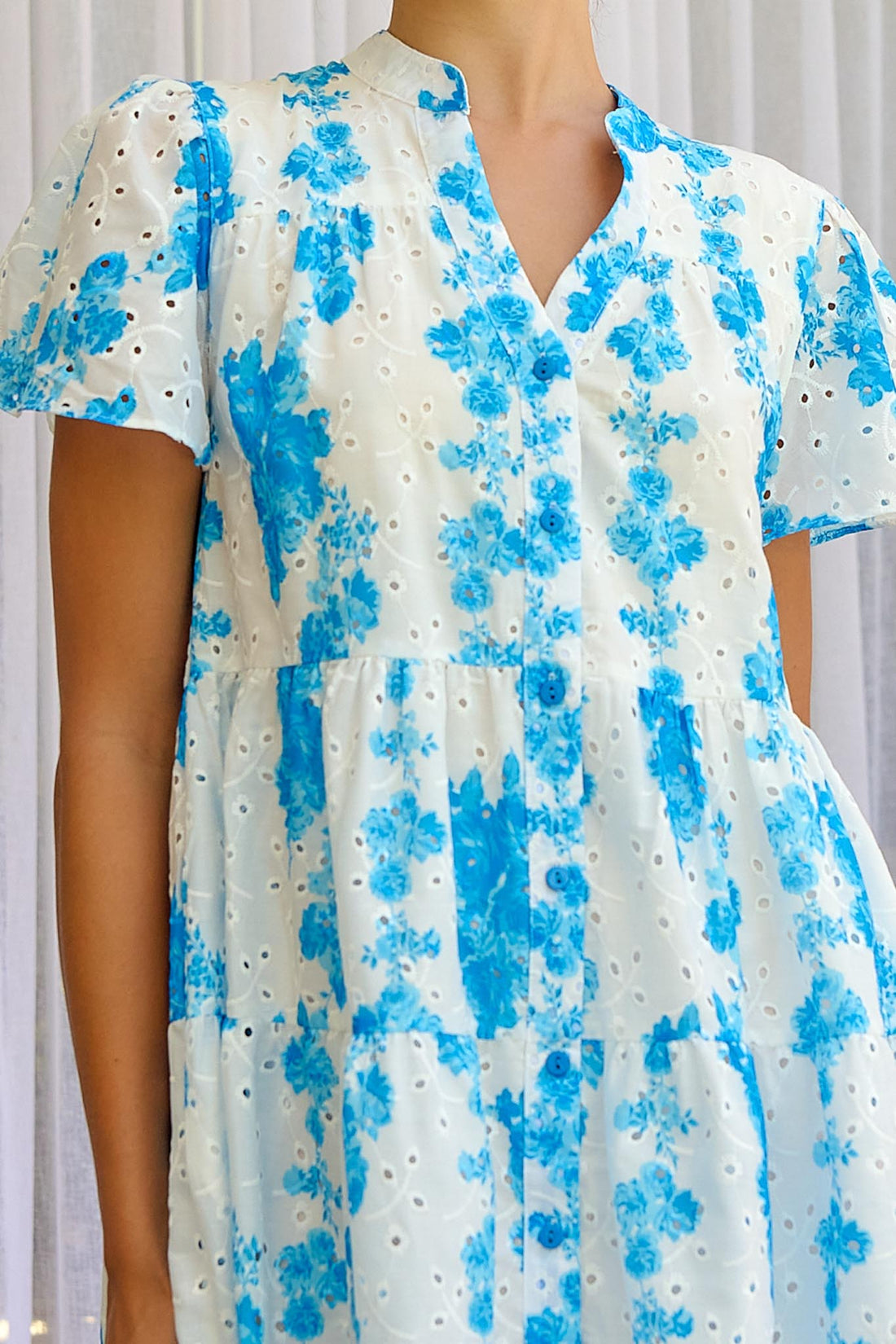 Millicent Dress - Blue - SALE