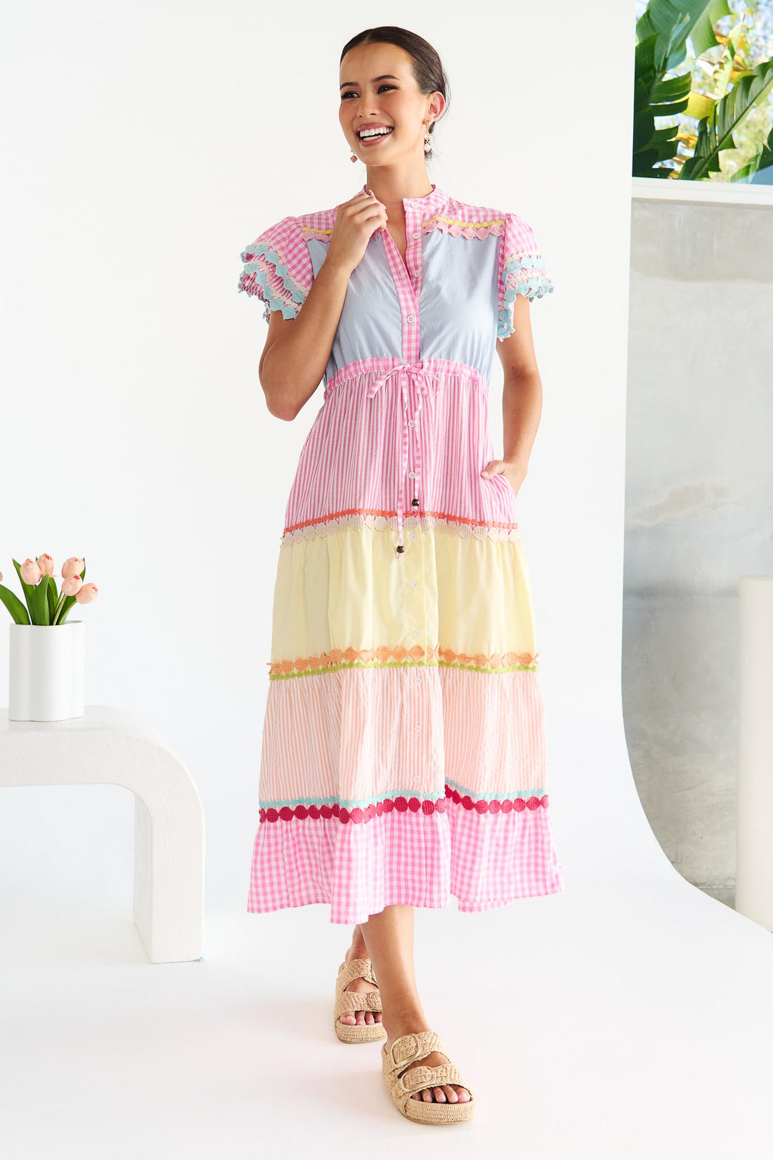 Millie Multi Tiered Dress