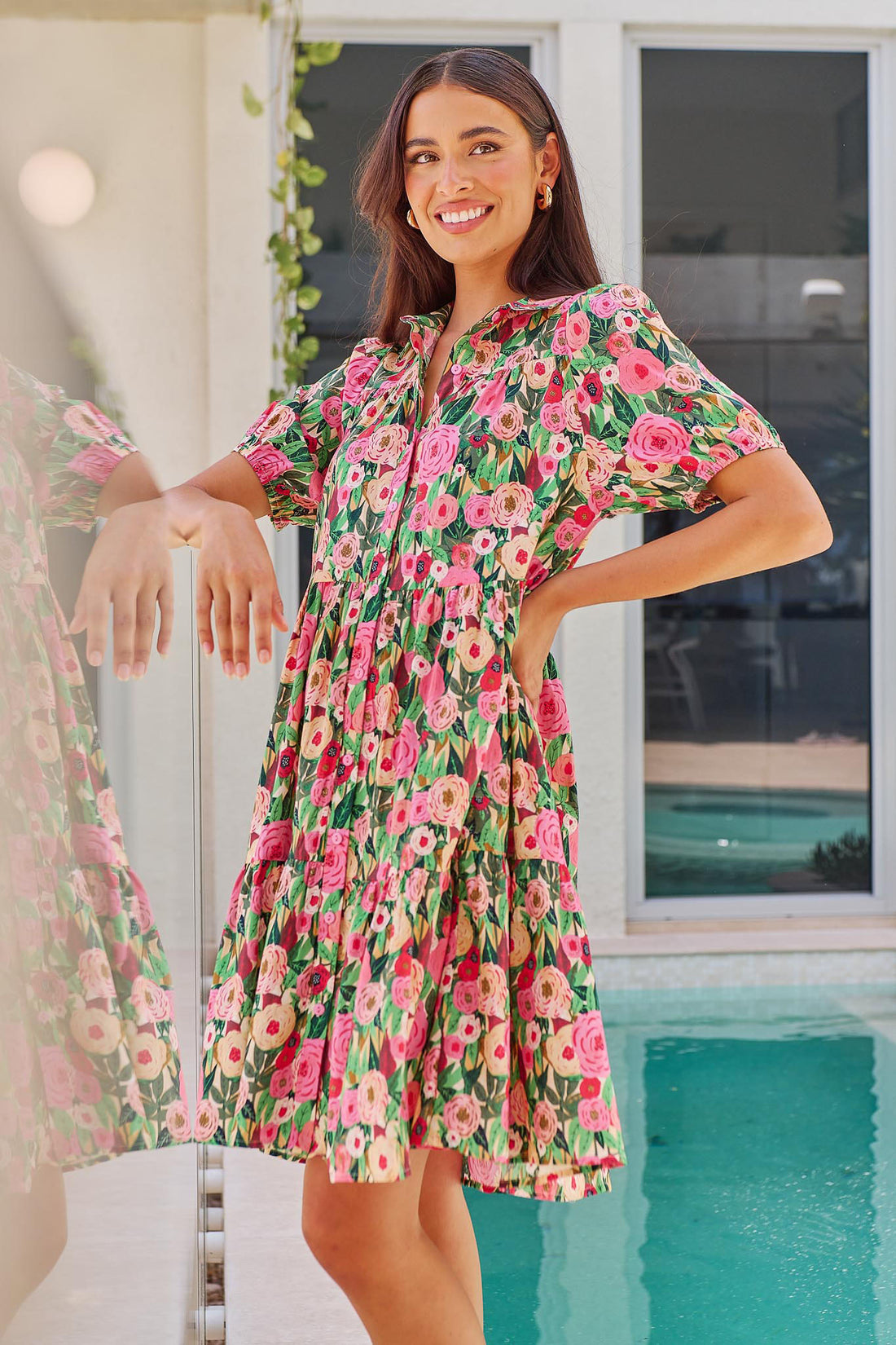 Monet Cotton Dress