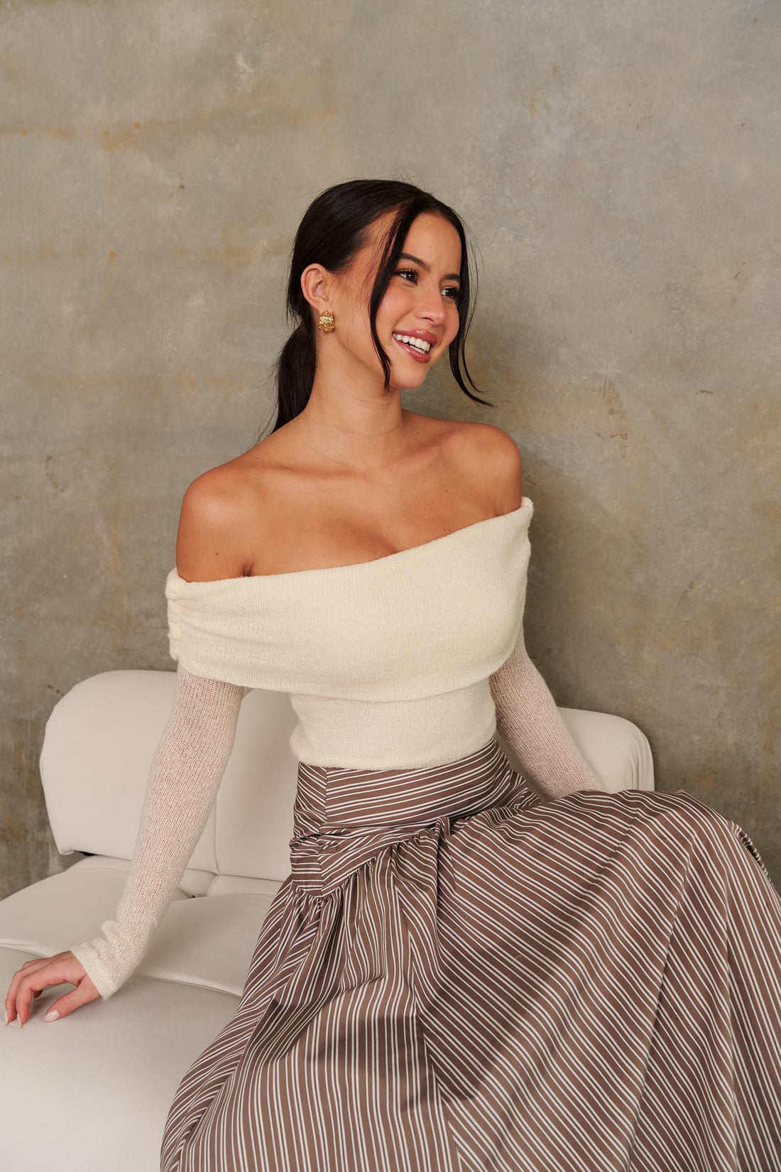 Nomad Top - Cream by MON RENN