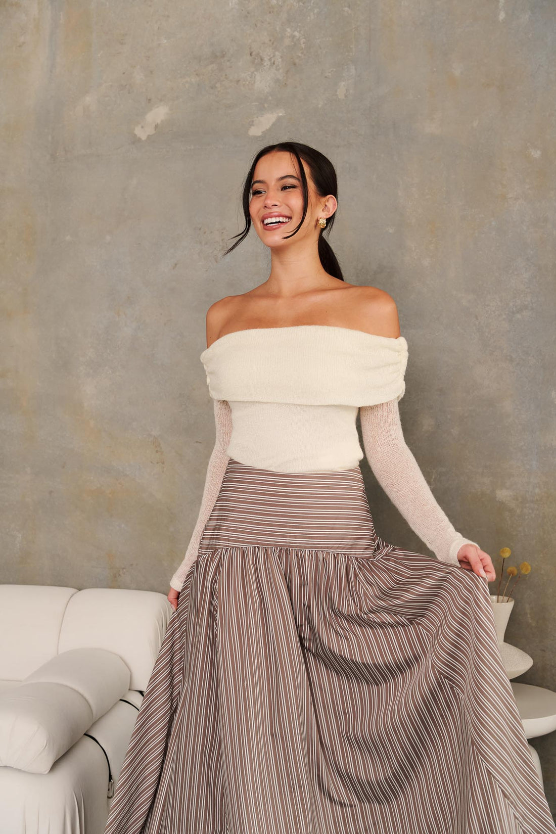 Nomad Top - Cream by MON RENN