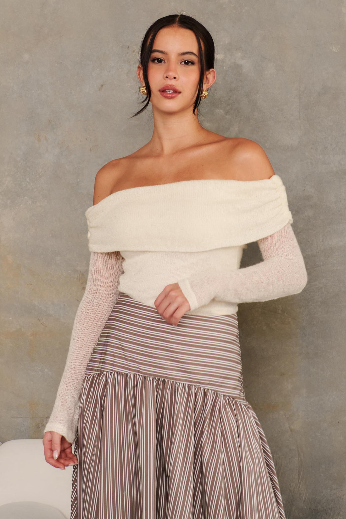 Nomad Top - Cream by MON RENN