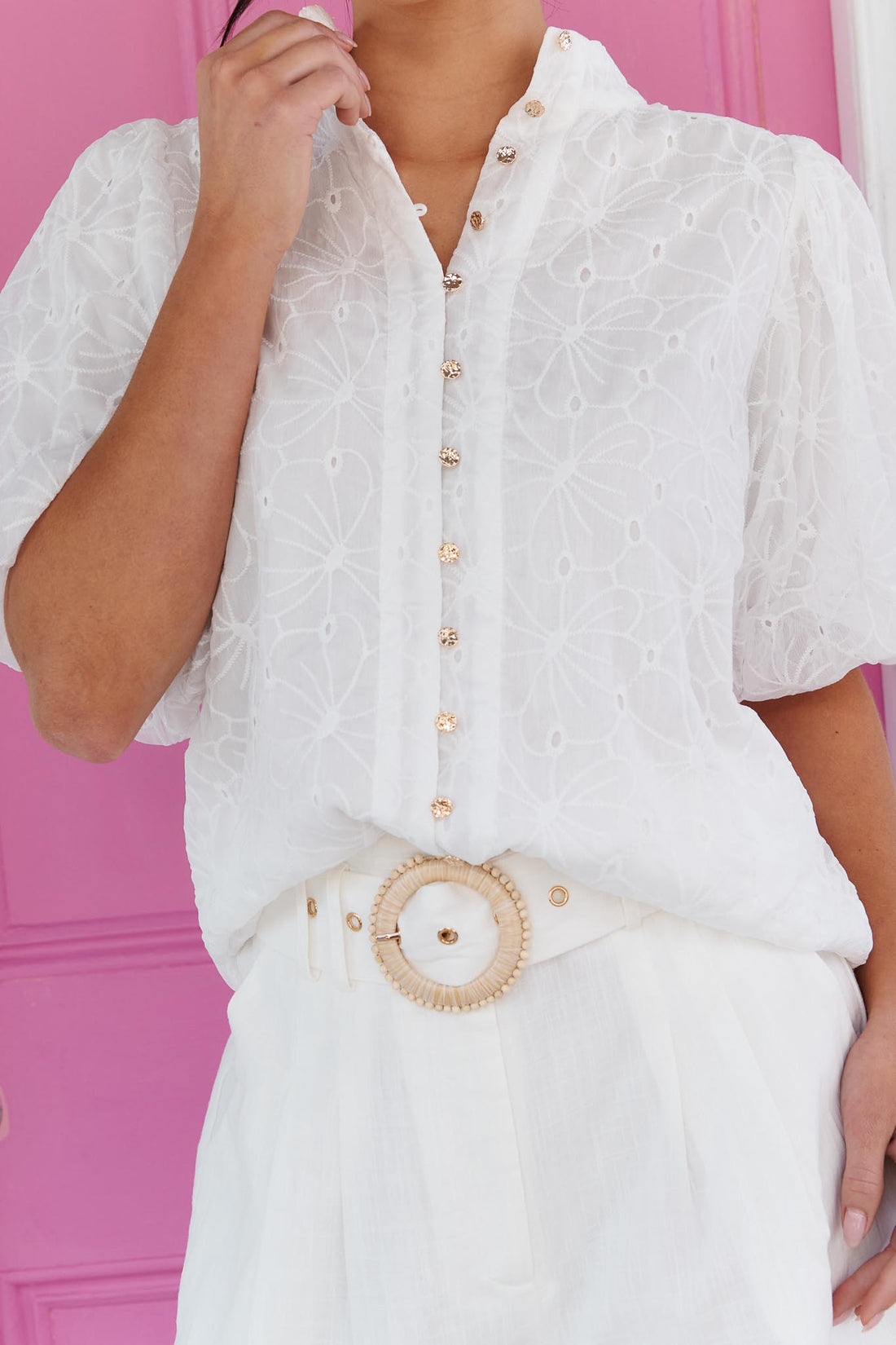 Orchid Shirt - White