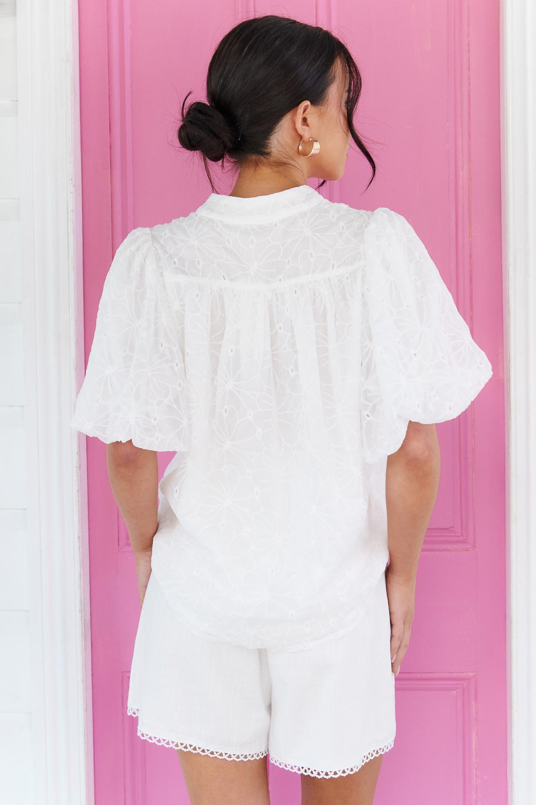 Orchid Shirt - White