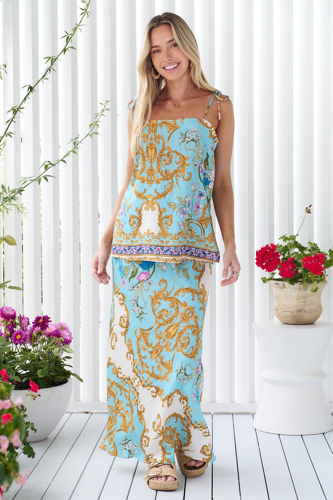 Paloma Tie Shoulder Top