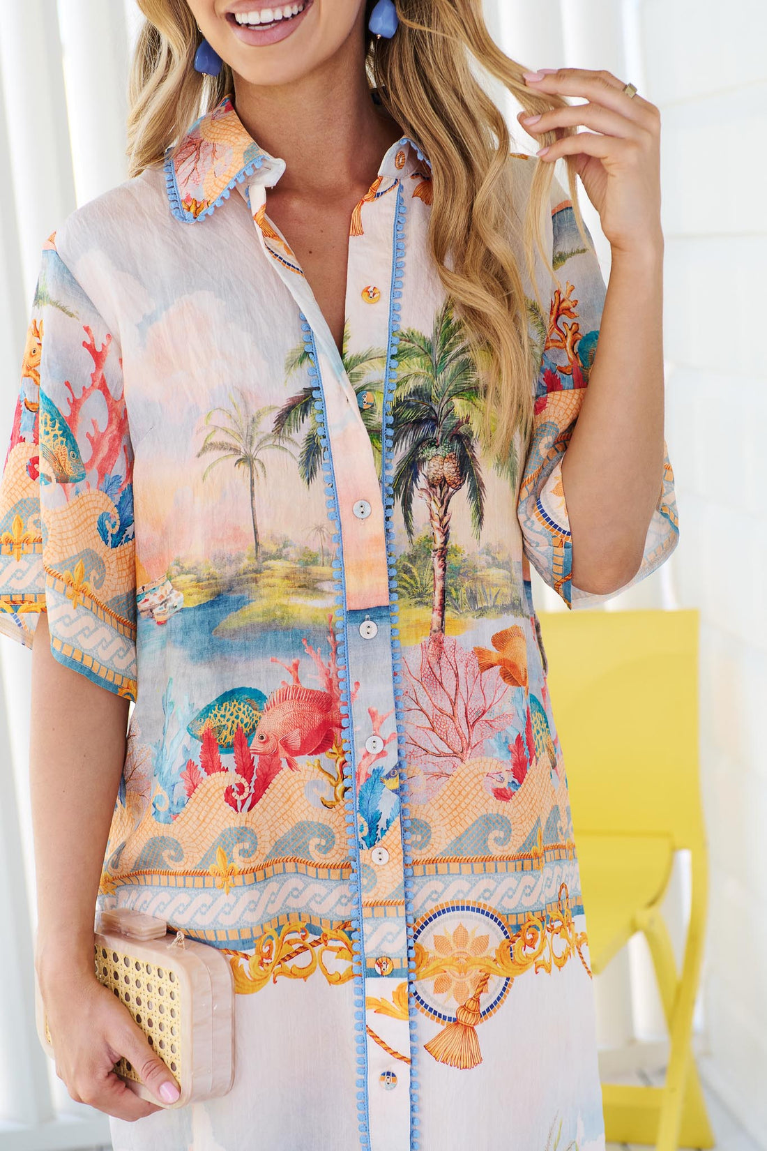 Paradise Shirt Dress