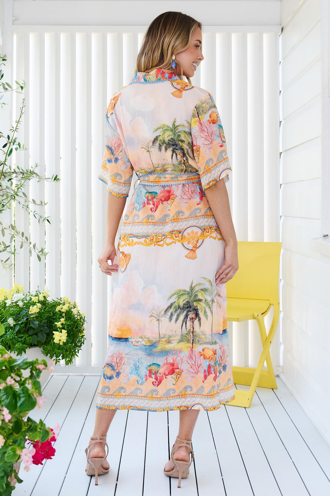 Paradise Shirt Dress
