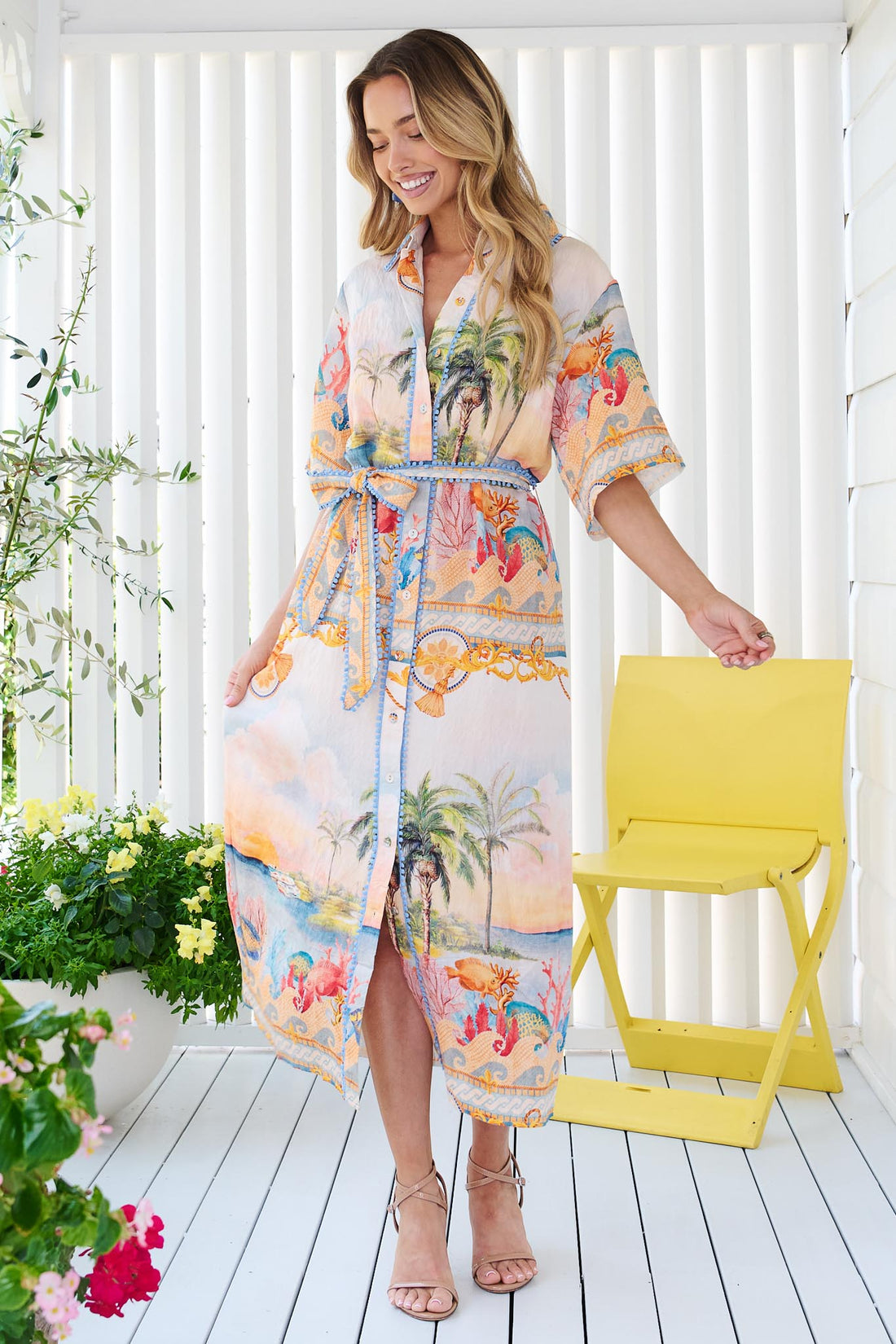 Paradise Shirt Dress