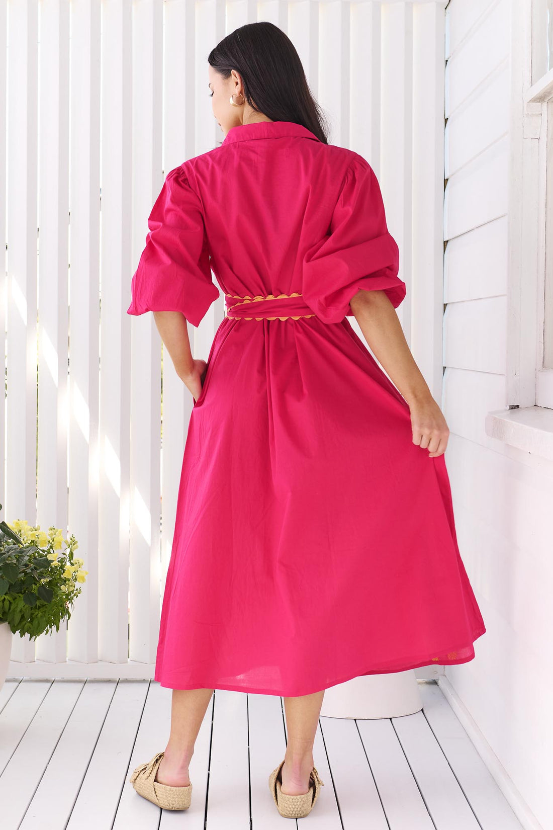 Palm Cove Dress - Pink