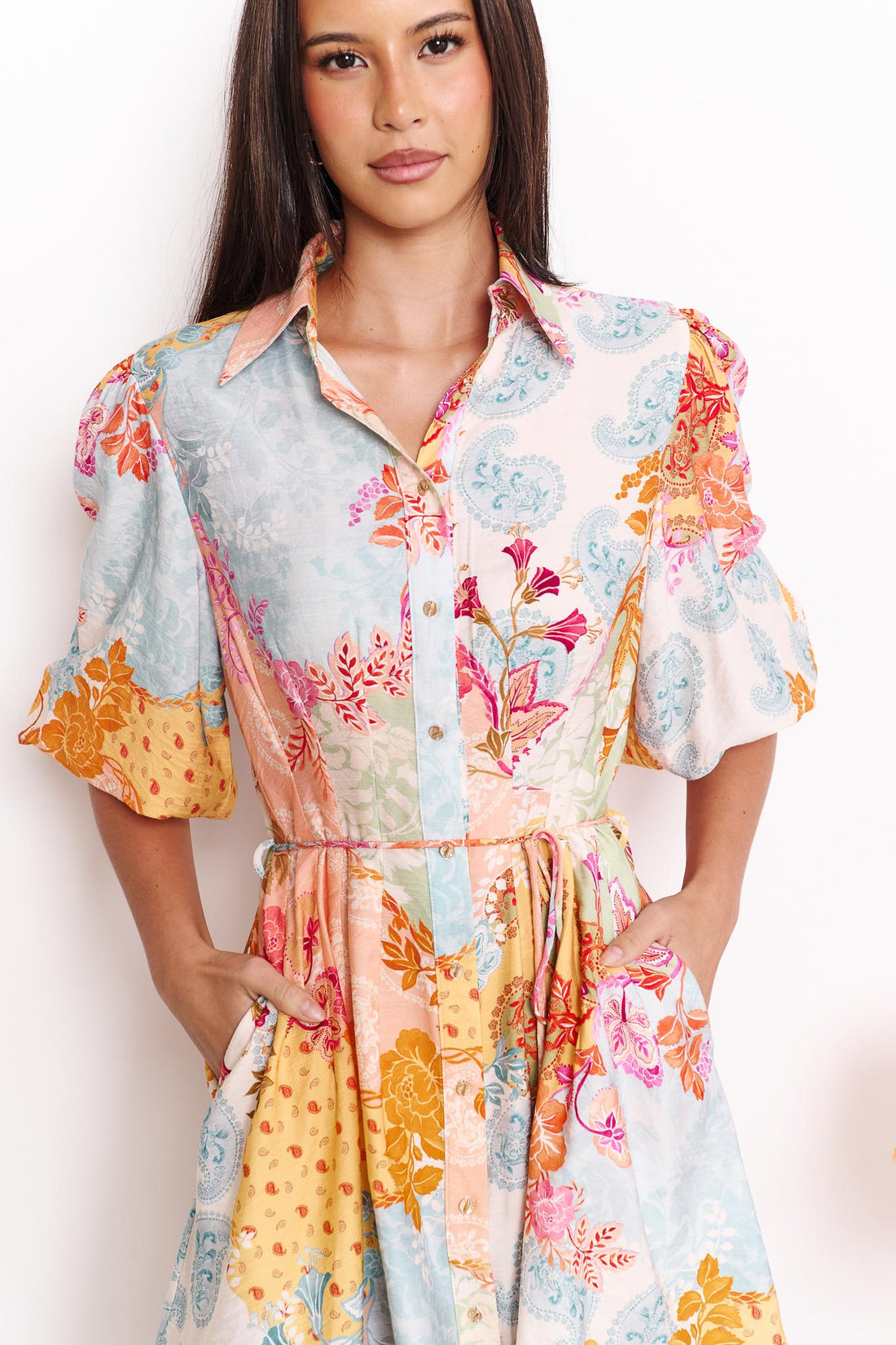 Pippa Dress - Paisley Floral