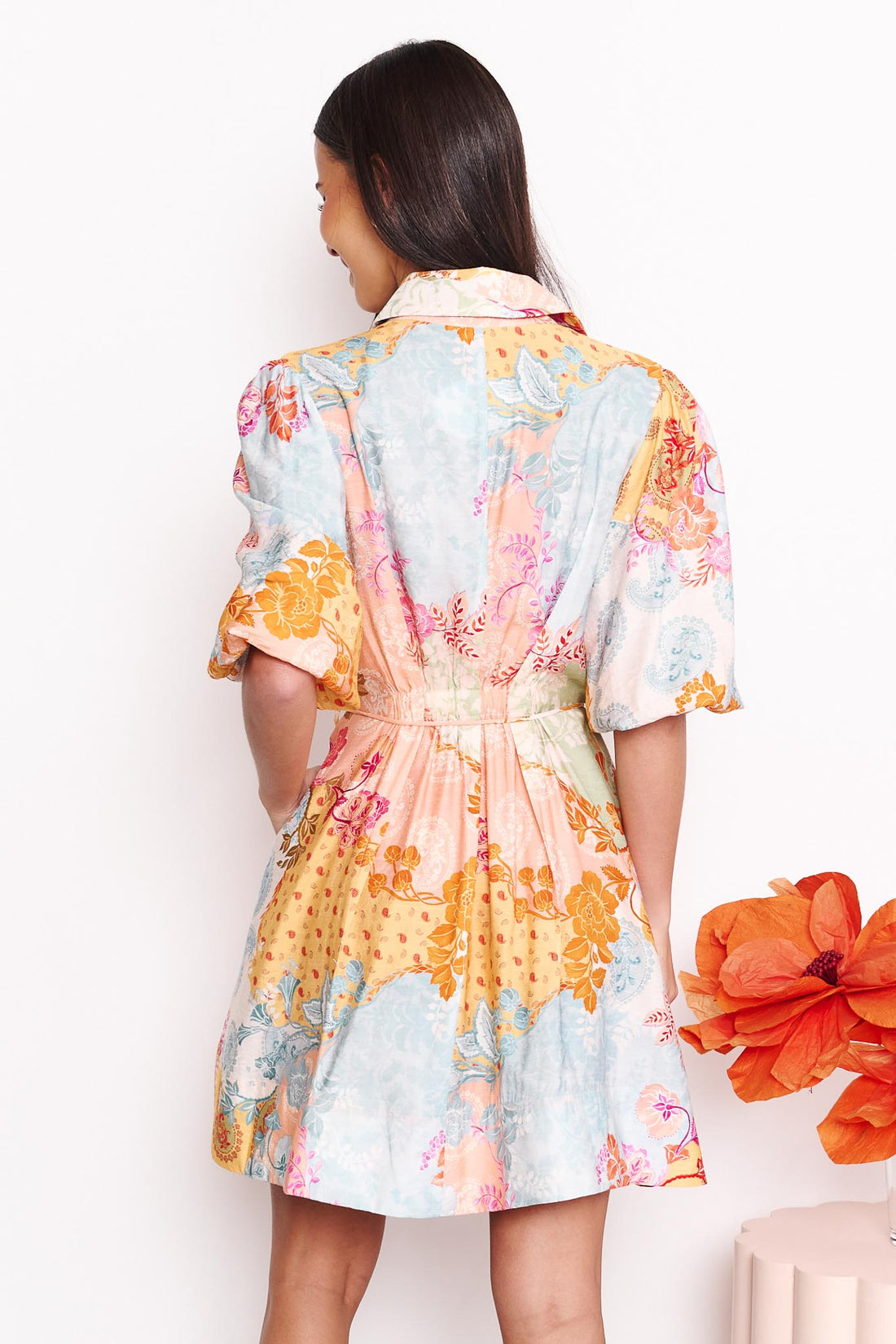 Pippa Dress - Paisley Floral