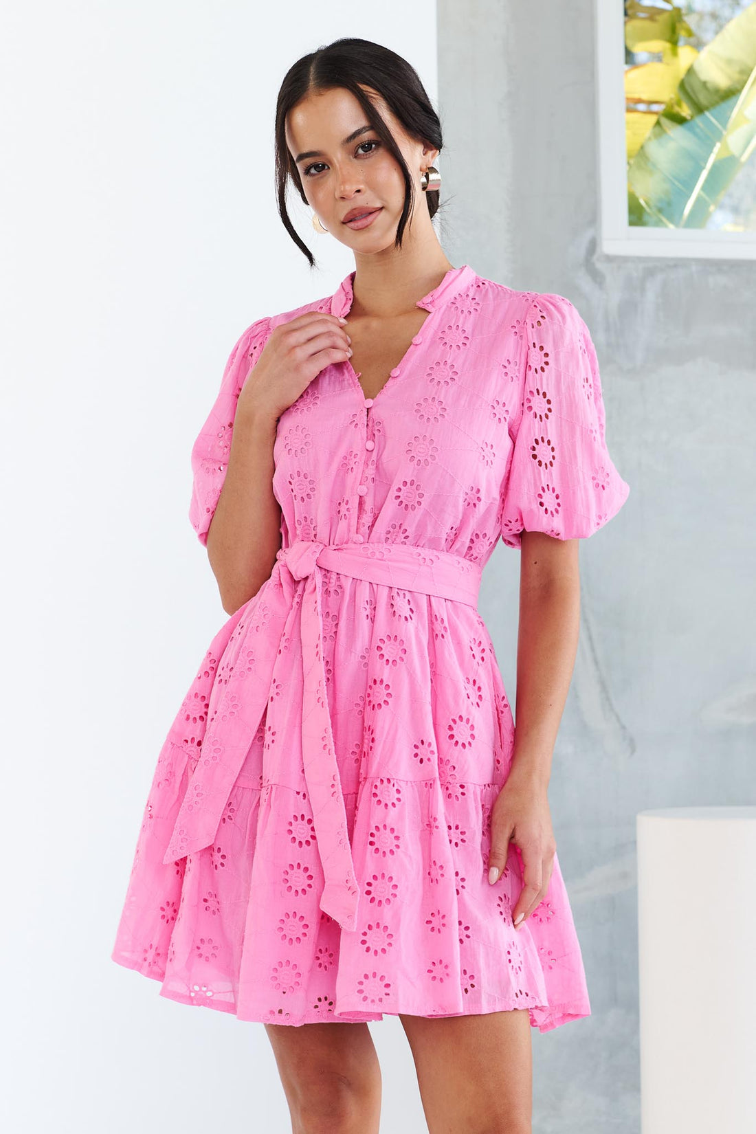 Poppy Broderie Dress