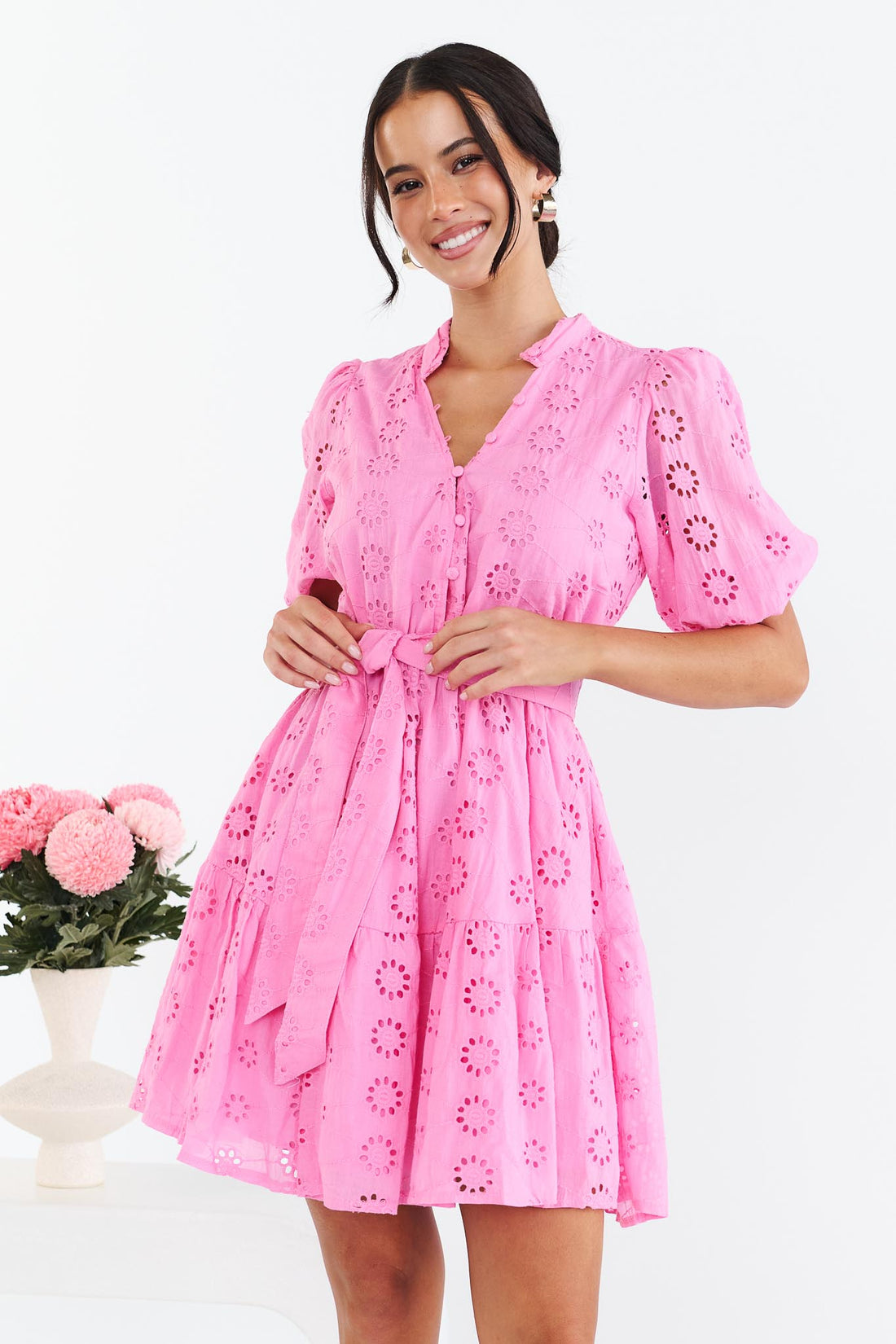 Poppy Broderie Dress