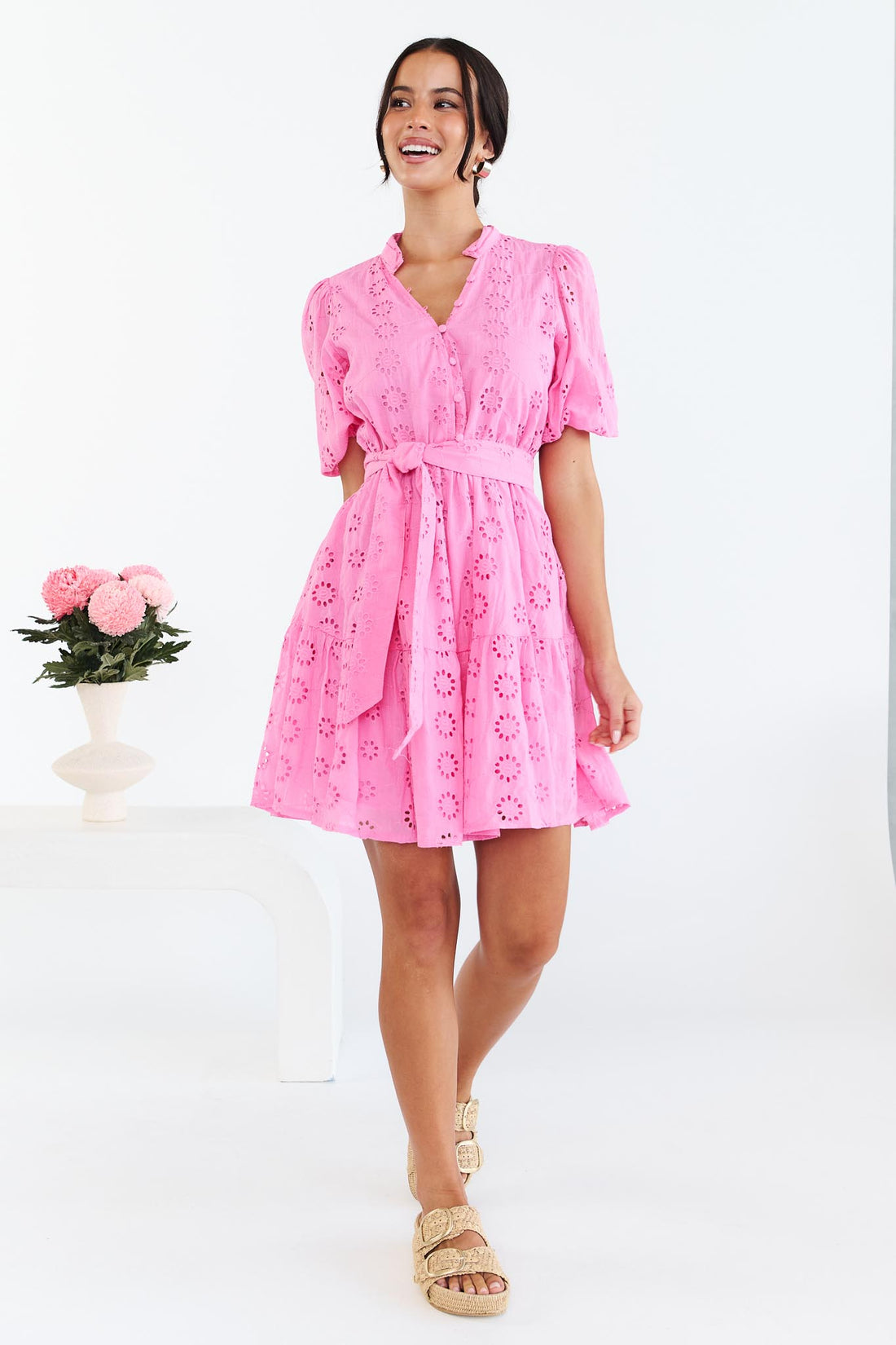 Poppy Broderie Dress