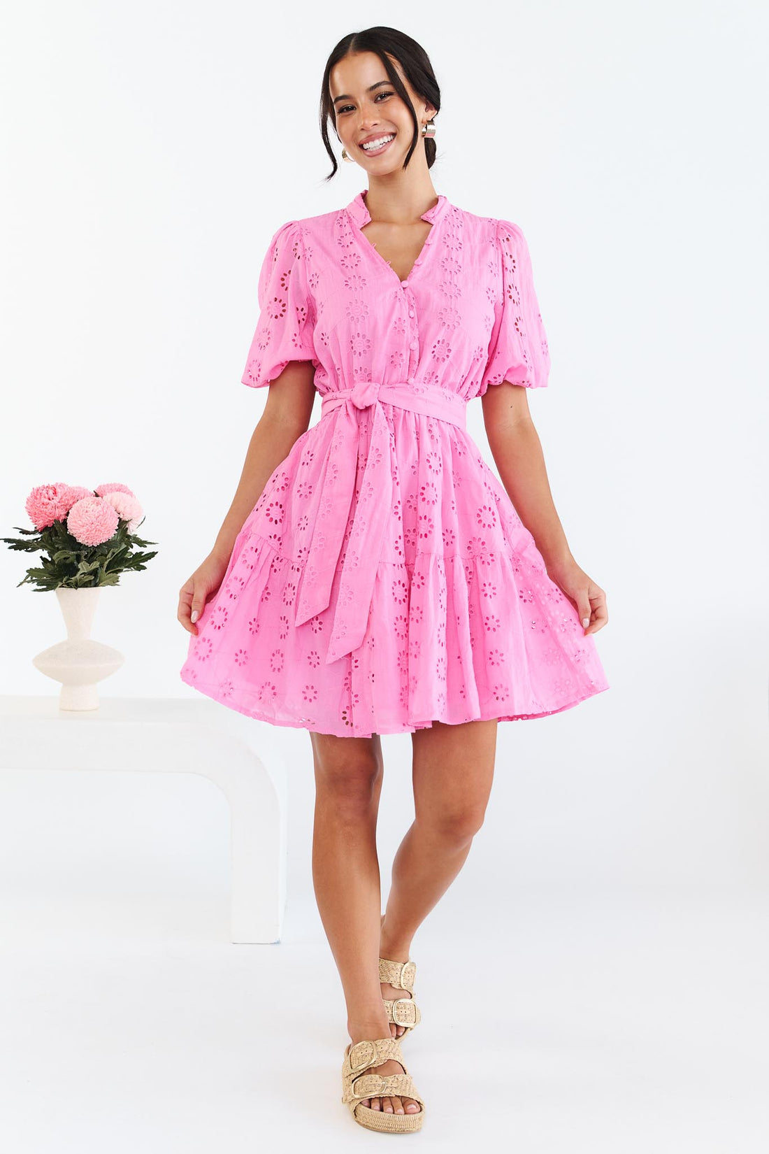 Poppy Broderie Dress