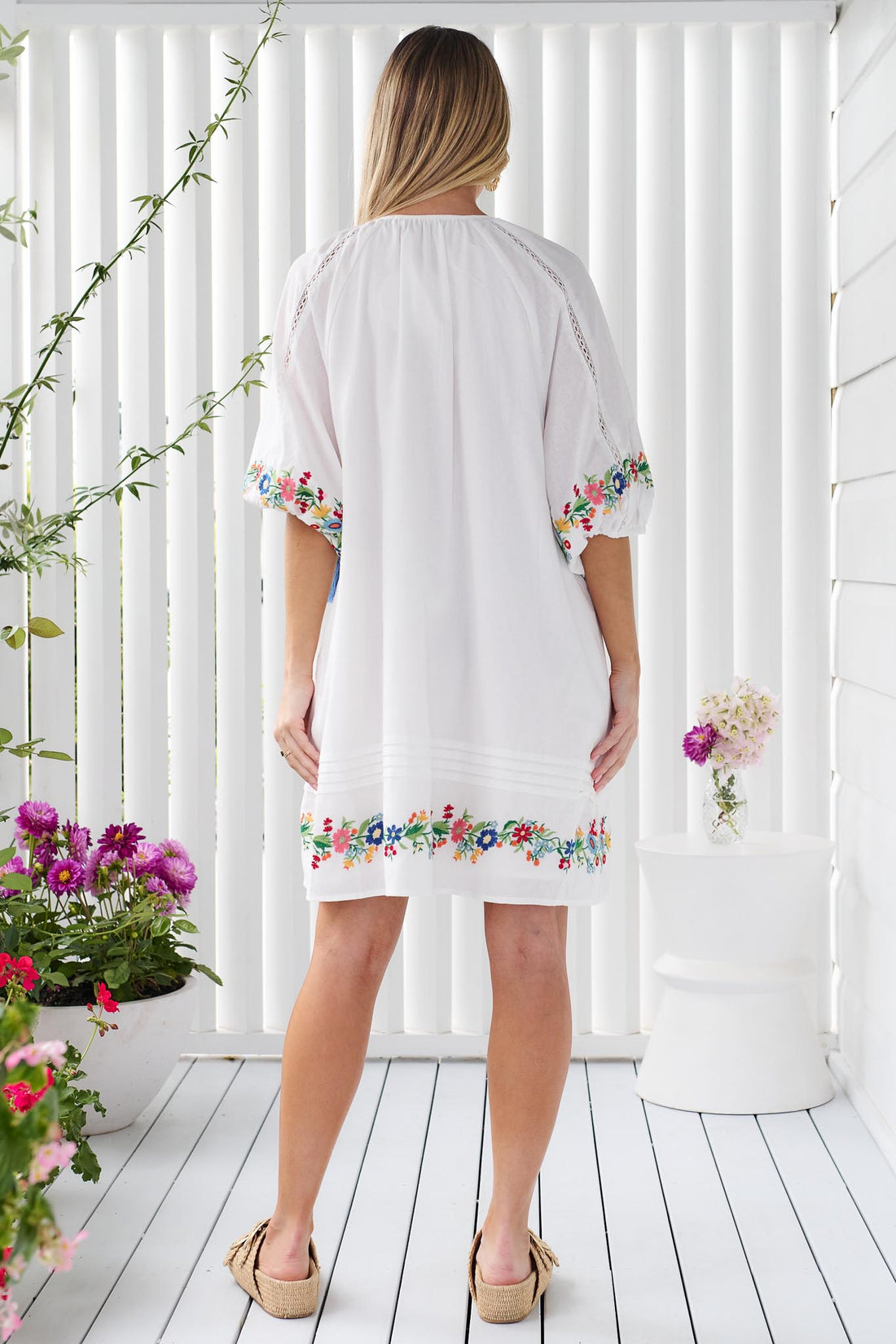Posie Embroidered Dress