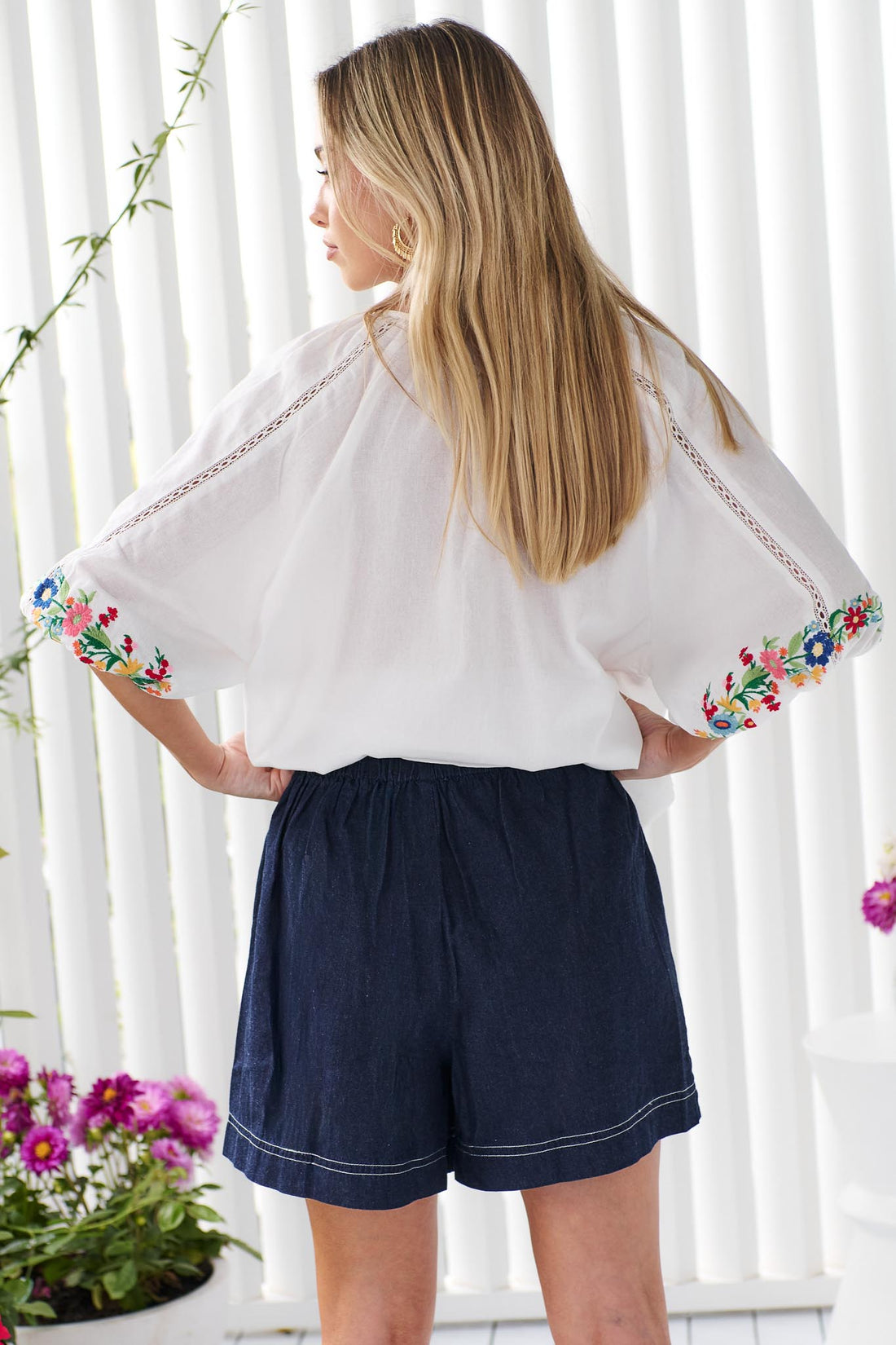 Trinity Lightweight Denim Shorts