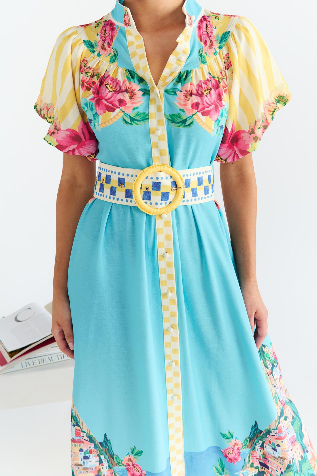 Positano Maxi Dress - Lemon - Exclusive