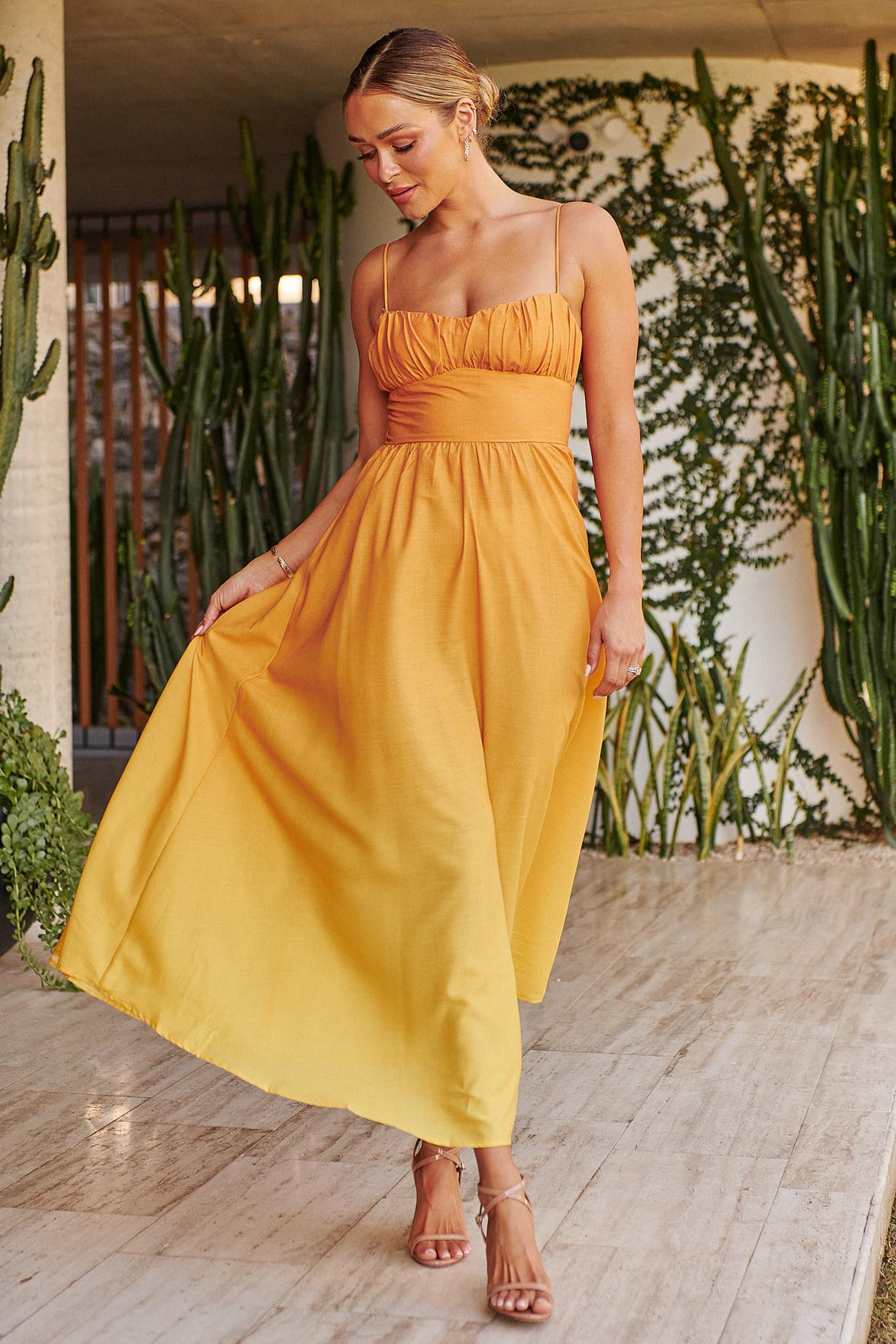 Primrose Dress - Orange Ombre - SALE