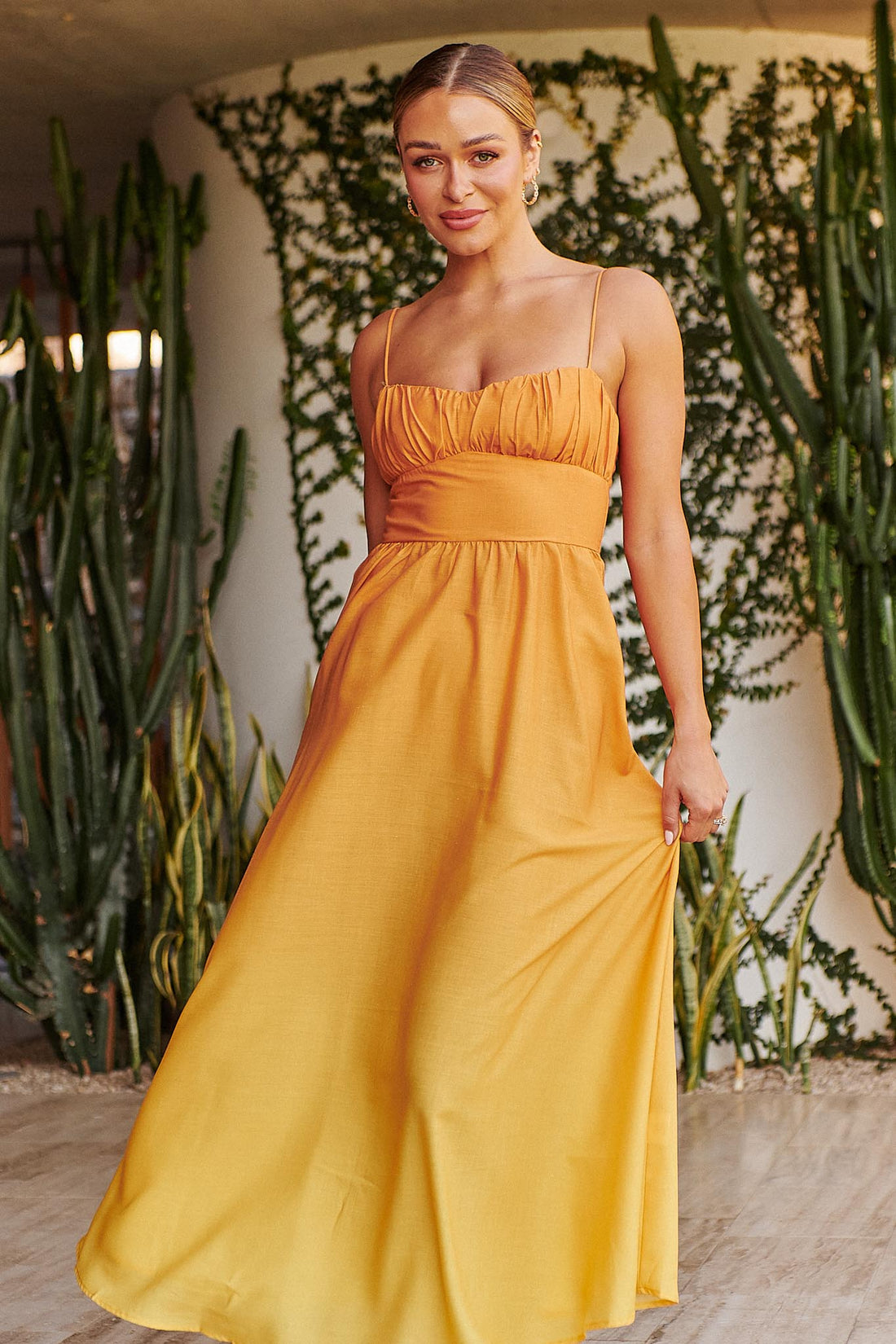 Primrose Dress - Orange Ombre - SALE