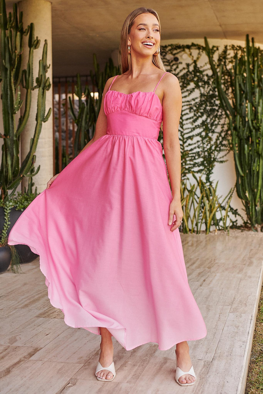 Primrose Dress - Pink Ombre - SALE