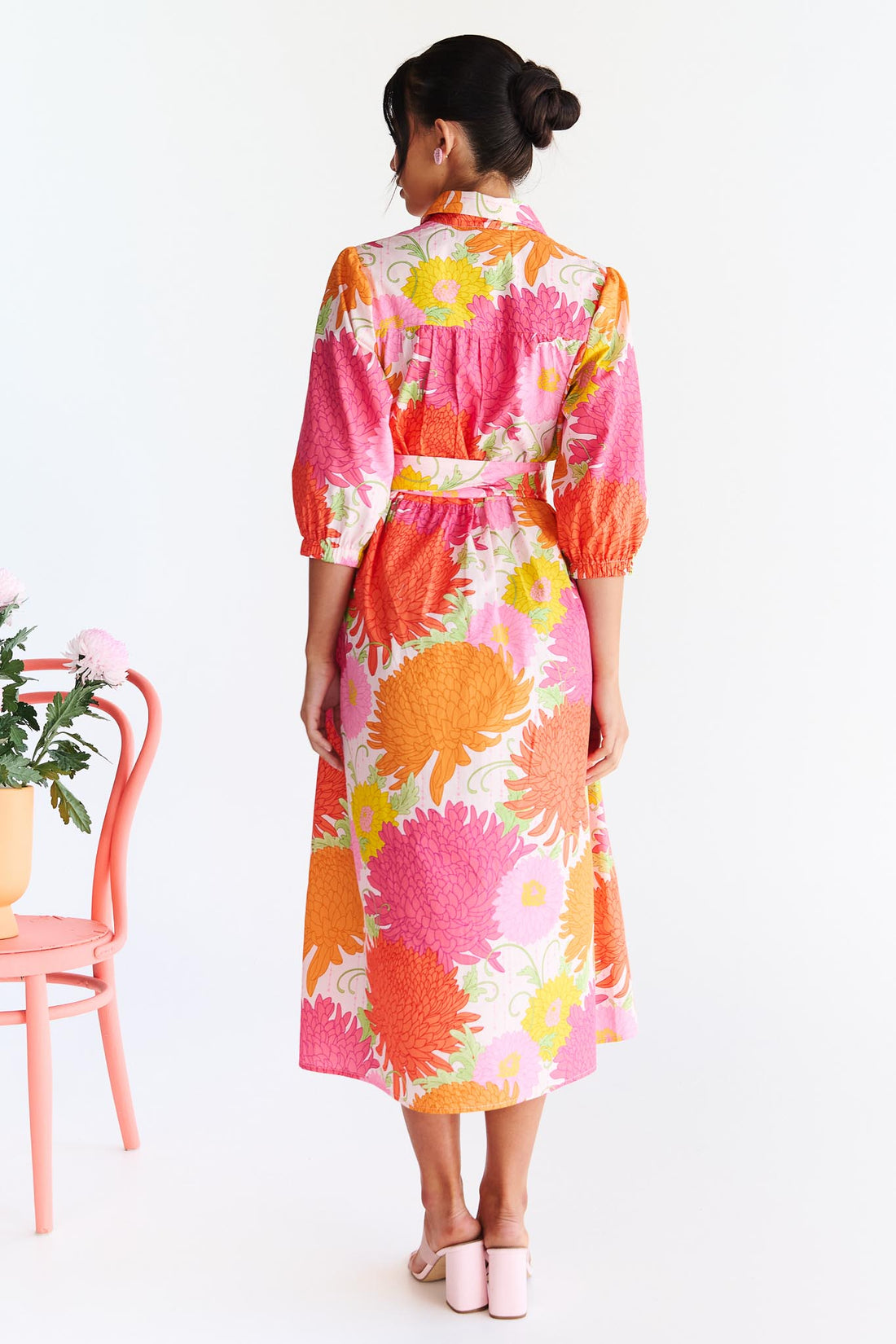 Remi Dress - Floral Bunches - Maude Vivante - FINAL SALE