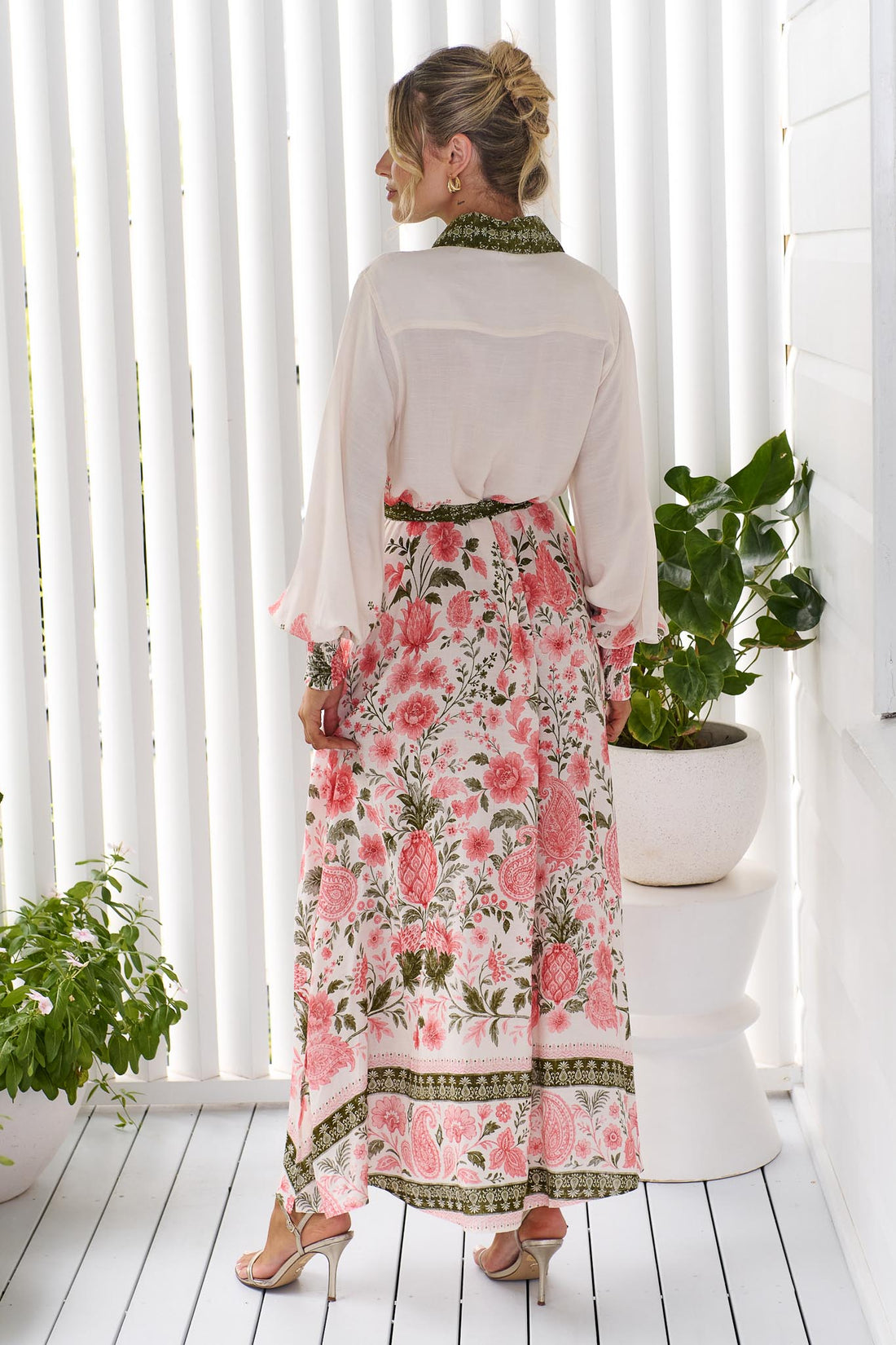 Rosalie Maxi Shirt Dress