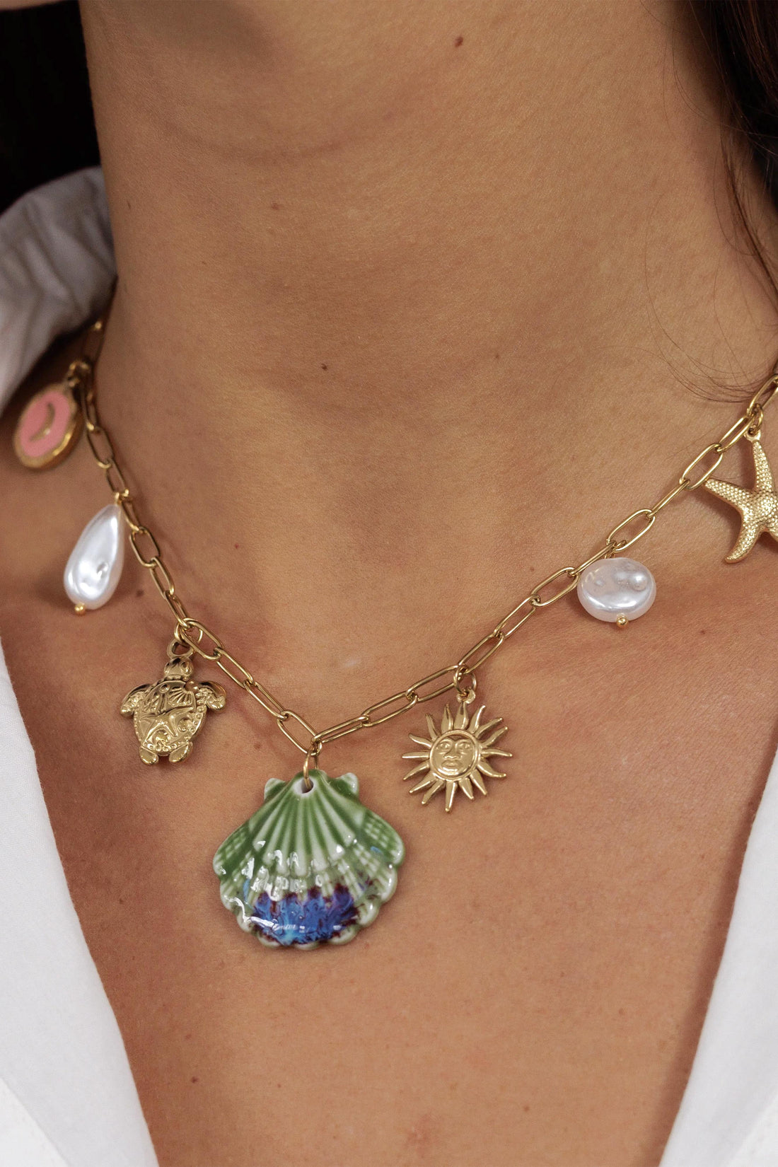 Sorrento Charm Necklace