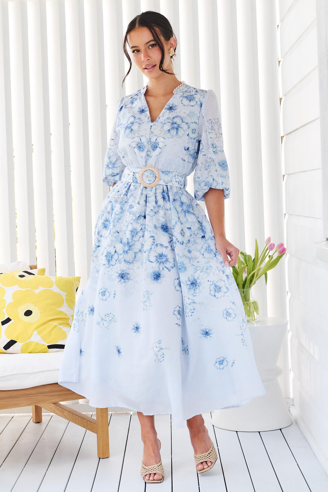 Sapphire Midi Dress