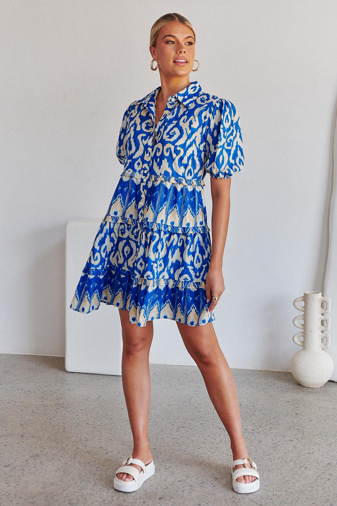 Savannah Dress - Blue