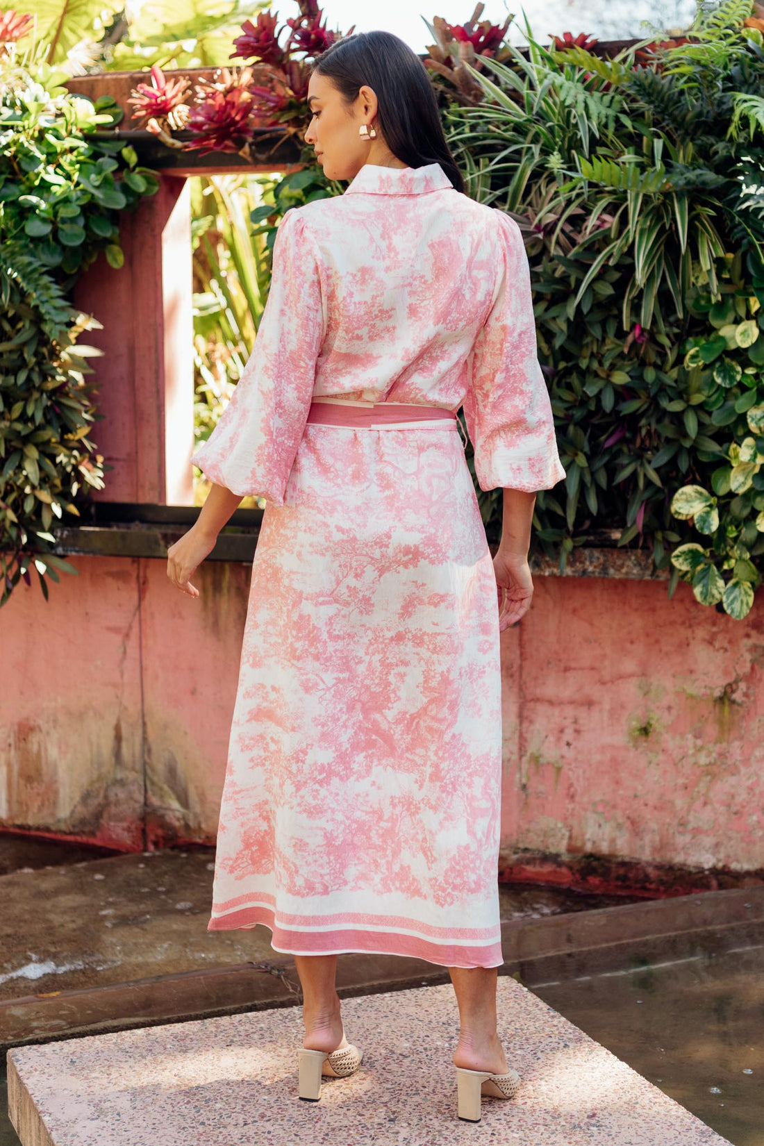 Serafina Dress - Dusty Rose