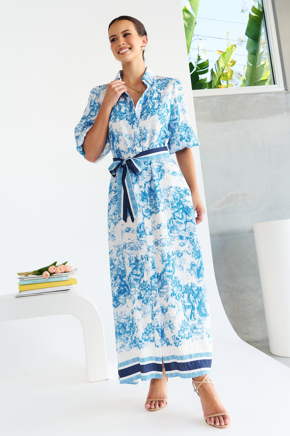 PREORDER | Serafina Dress - Blue - EXCLUSIVE