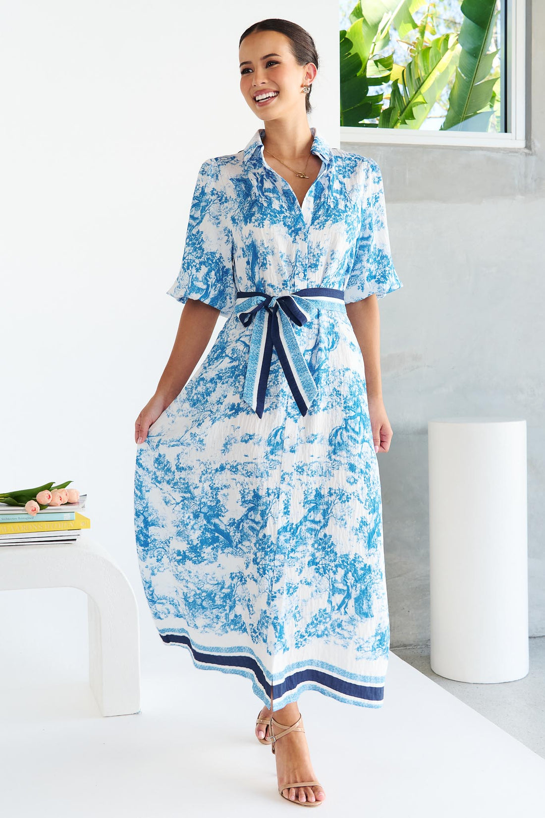 PREORDER | Serafina Dress - Blue - EXCLUSIVE