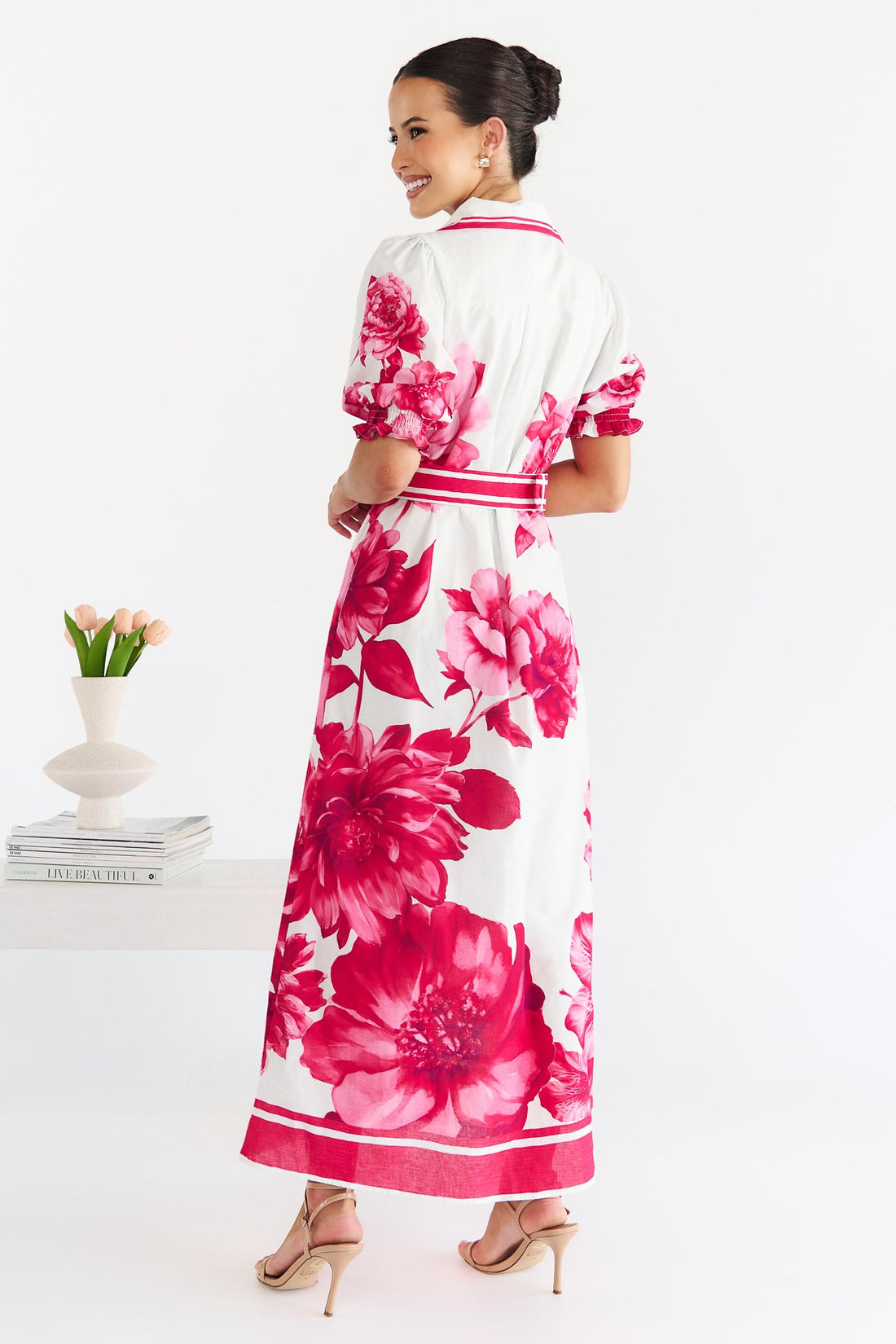 Sienna Maxi Dress - Ruby