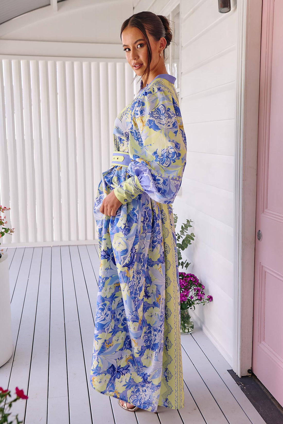 Sierra Flower Maxi Dress - Bazaar